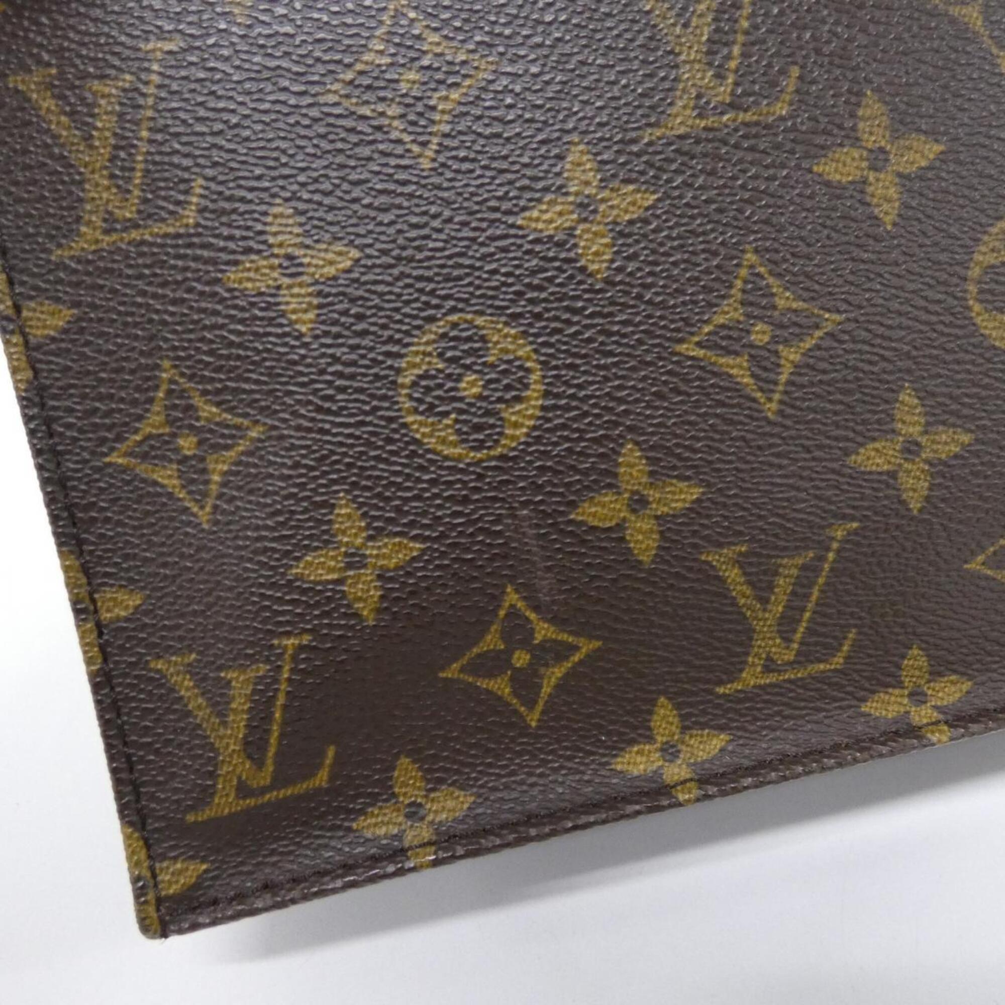 Louis Vuitton Brown Coated Canvas Handbag (Pre-Owned)