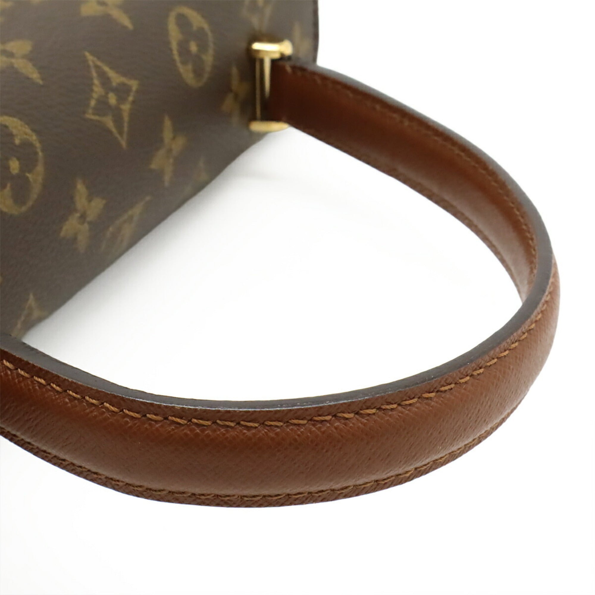 Louis Vuitton Brown Monogram Canvas Handbag (Pre-Owned)