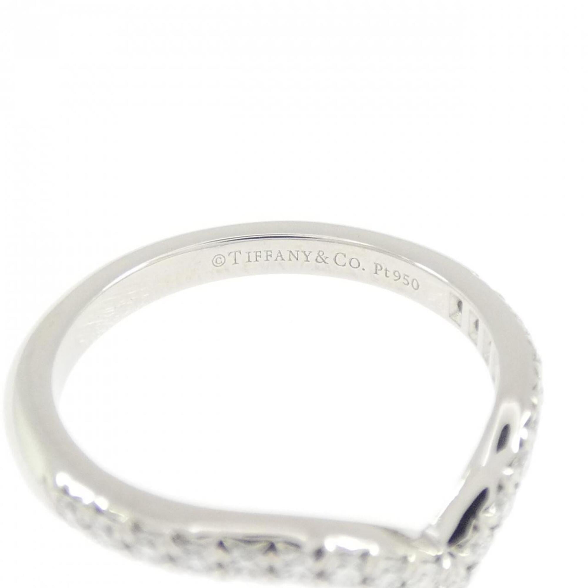 Tiffany Platinum 950 Band Ring (Pre-Owned)