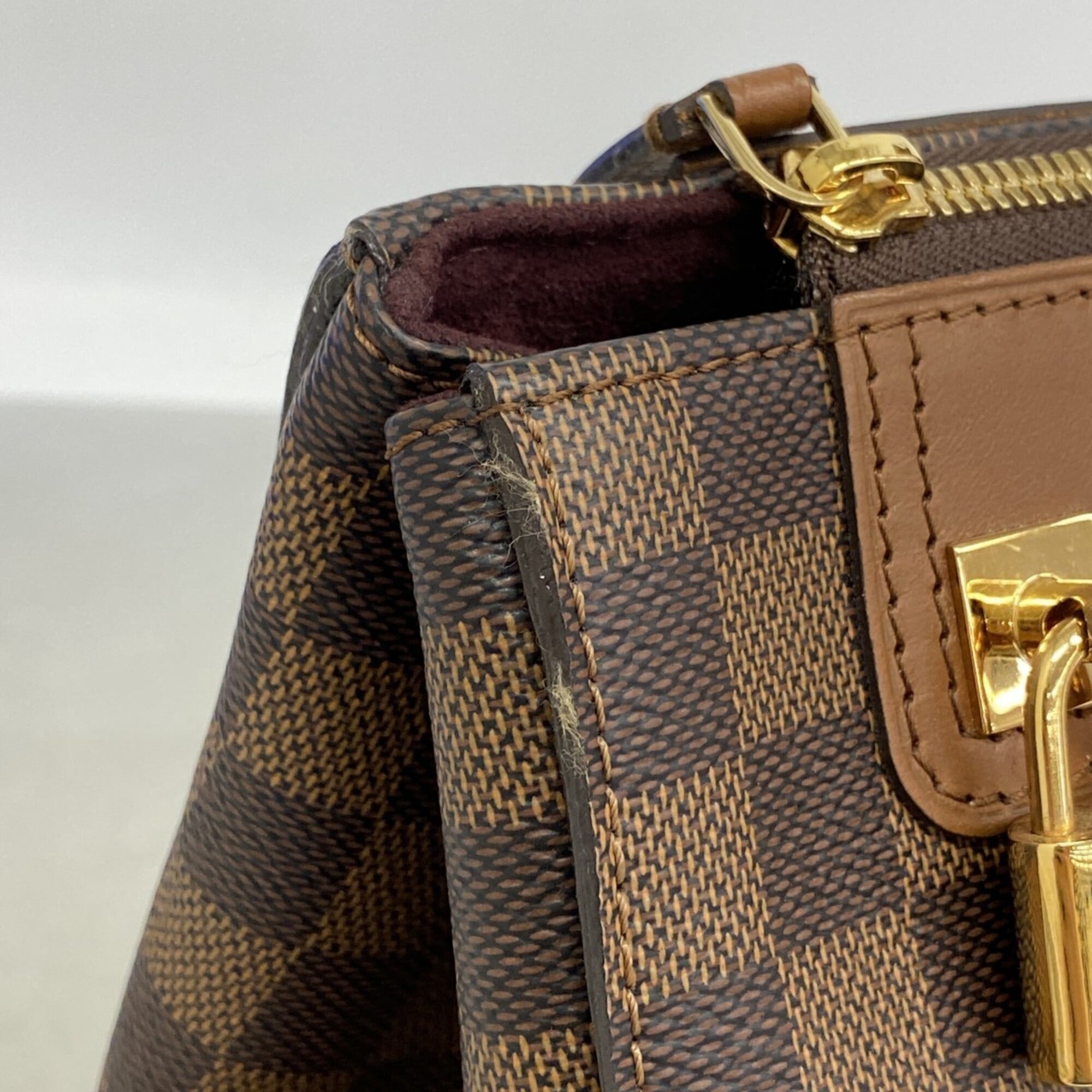 Louis Vuitton Ebene Handbag (Pre-Owned)