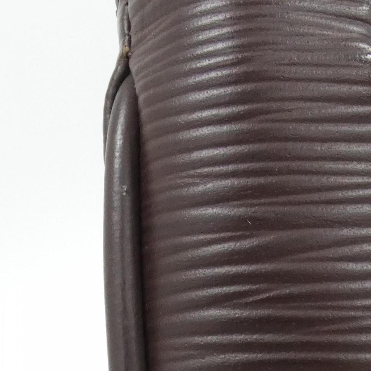 Louis Vuitton Mocha Leather Shoulder Bag (Pre-Owned)