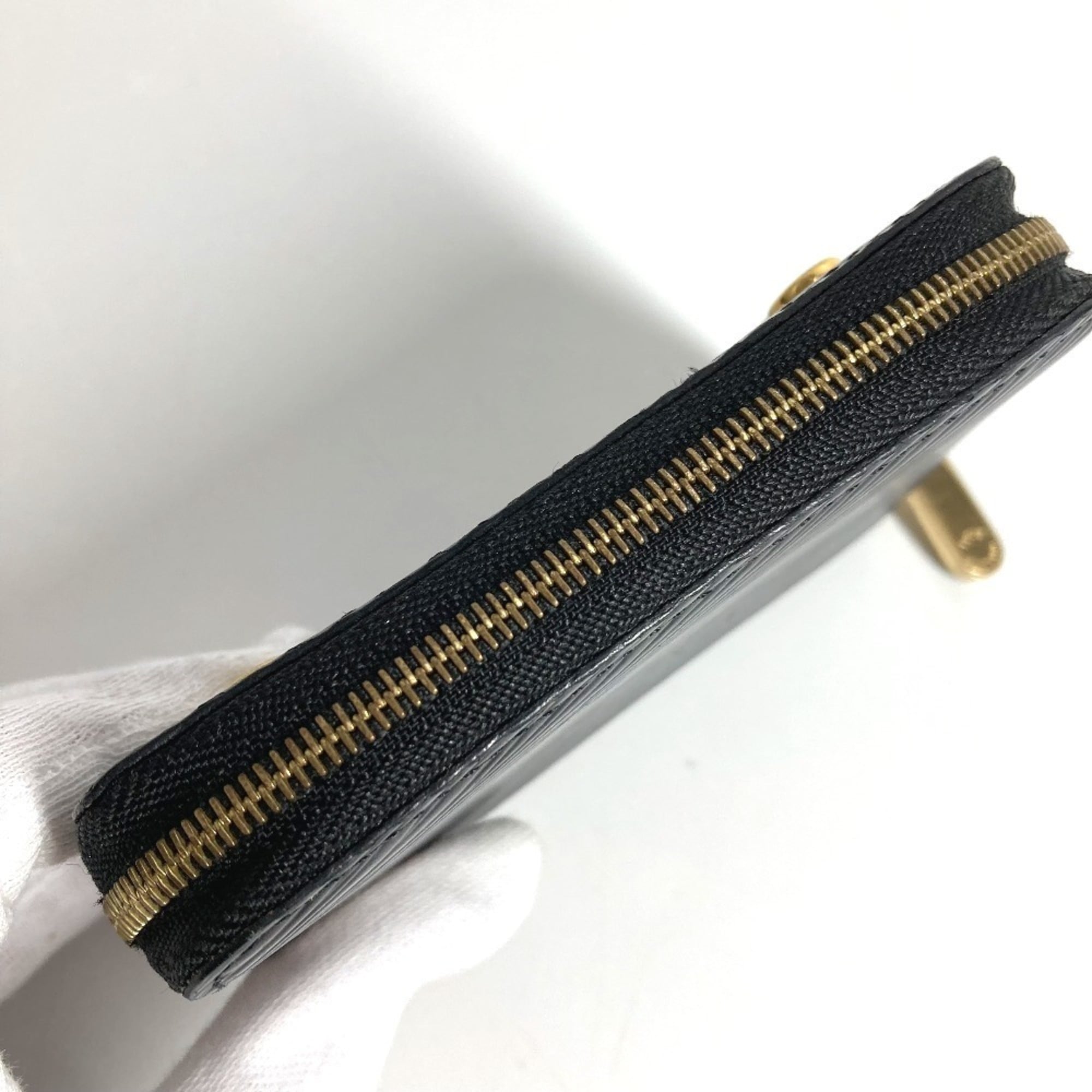 Louis Vuitton Epi Black Noir Epi Leather Coin Purse/Coin Case (Pre-Owned)