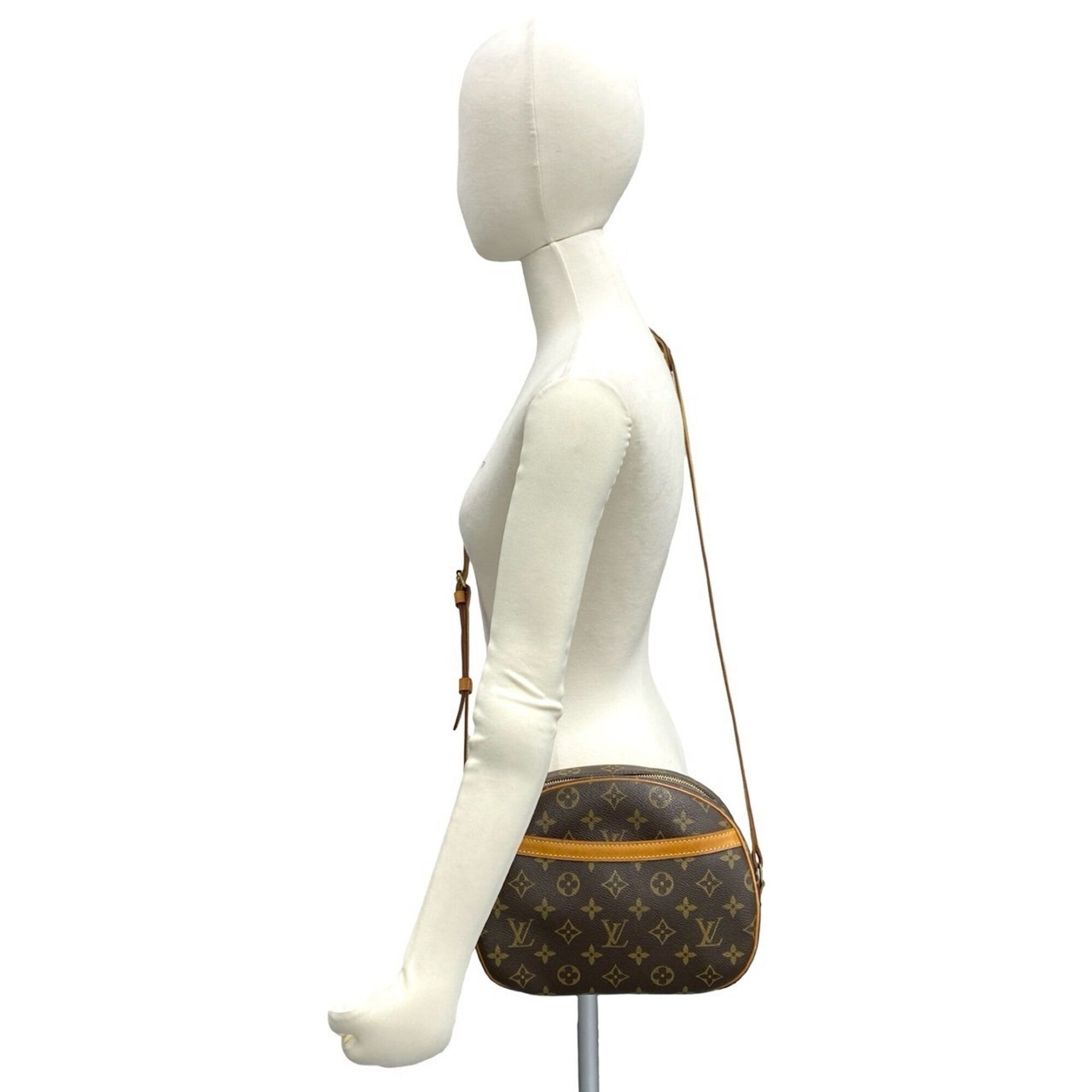 Louis Vuitton Brown Leather Pvc Pochette Shoulder Bag (Pre-Owned)