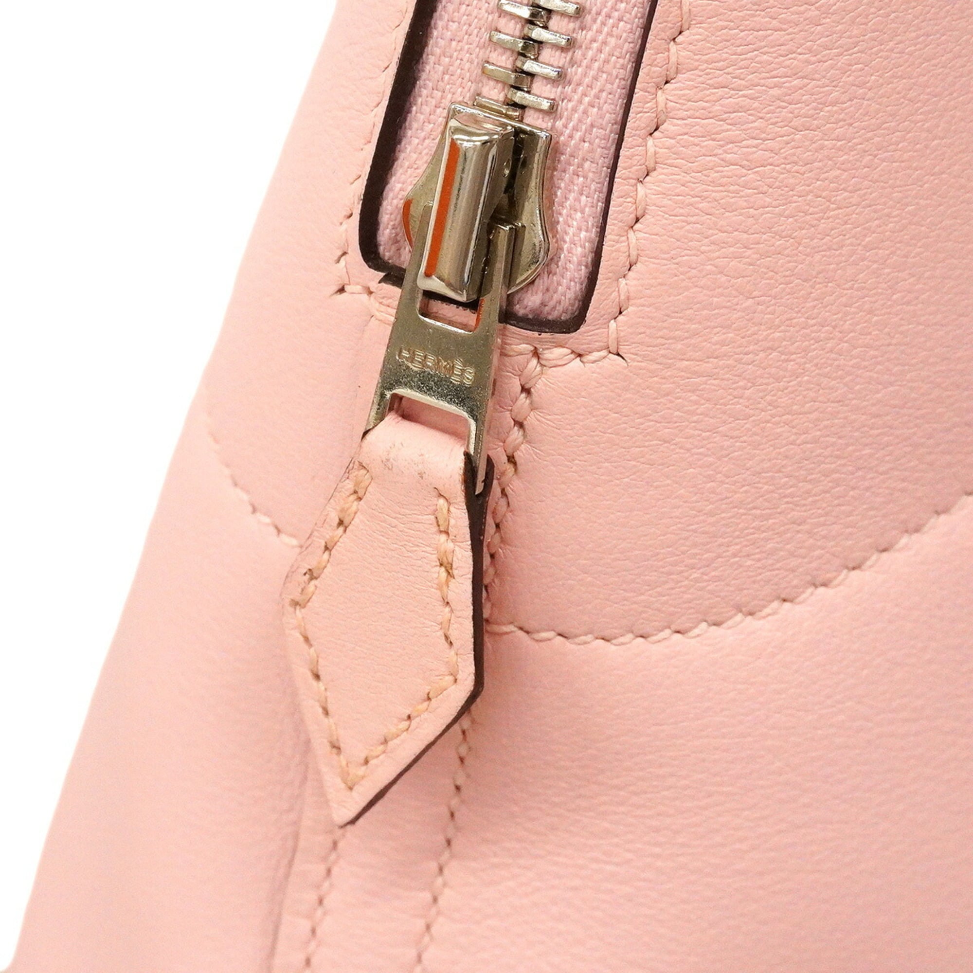Hermes Rose Sakura Swift Leather Handbag (Pre-Owned)