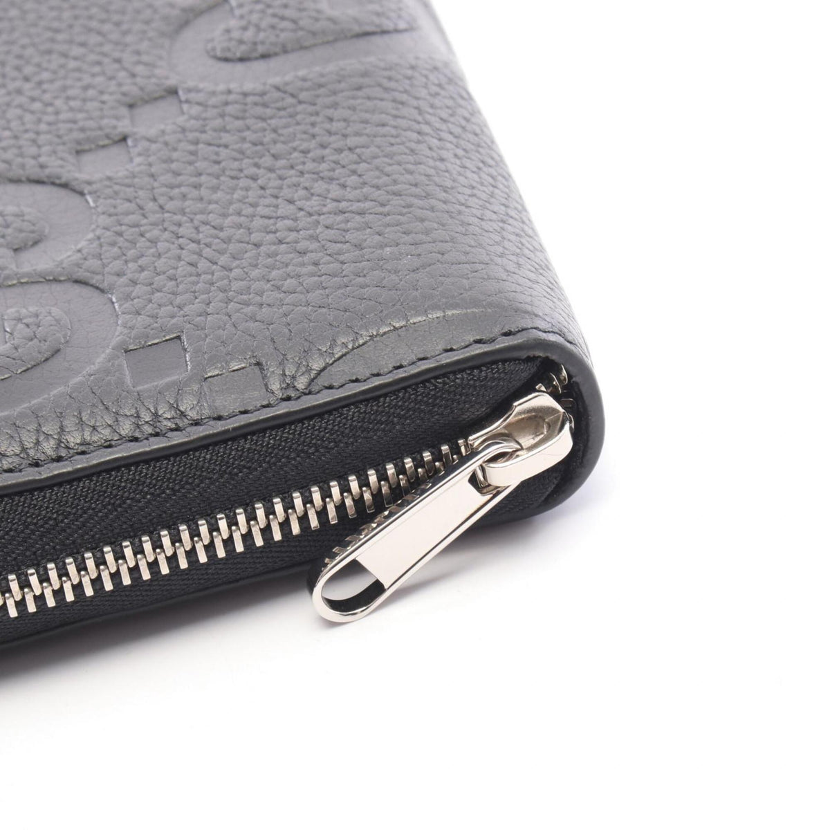 Gucci Black Leather Long Wallet (Bi-Fold) (Pre-Owned)