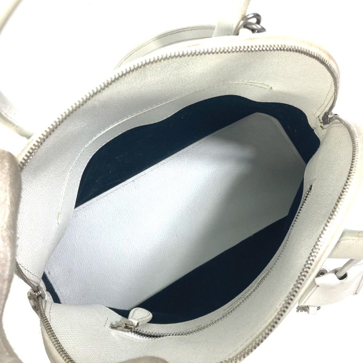 Balenciaga White Leather Handbag (Pre-Owned)