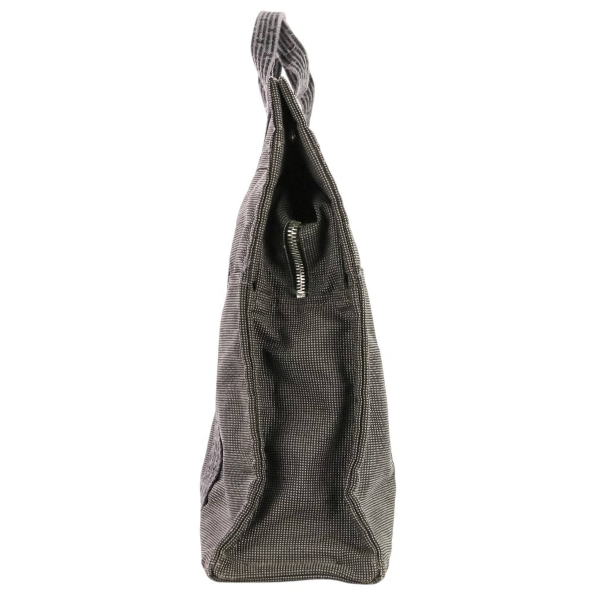 Hermes Her Line Gray Polyamide 69% Polyester 31% Tote Bag (Pre-Owned)