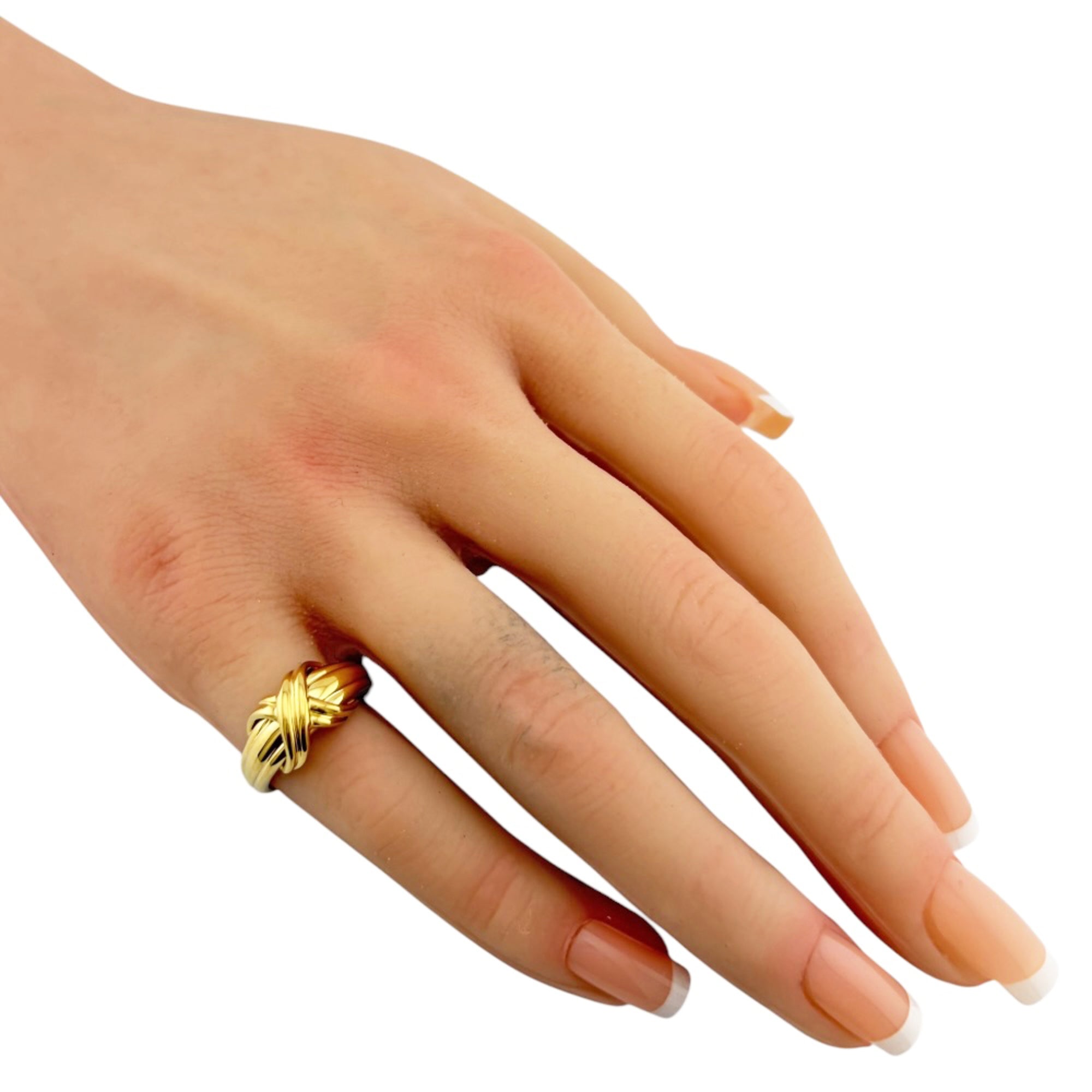 Tiffany Gold Yellow Gold (18K) Band Ring (Pre-Owned)