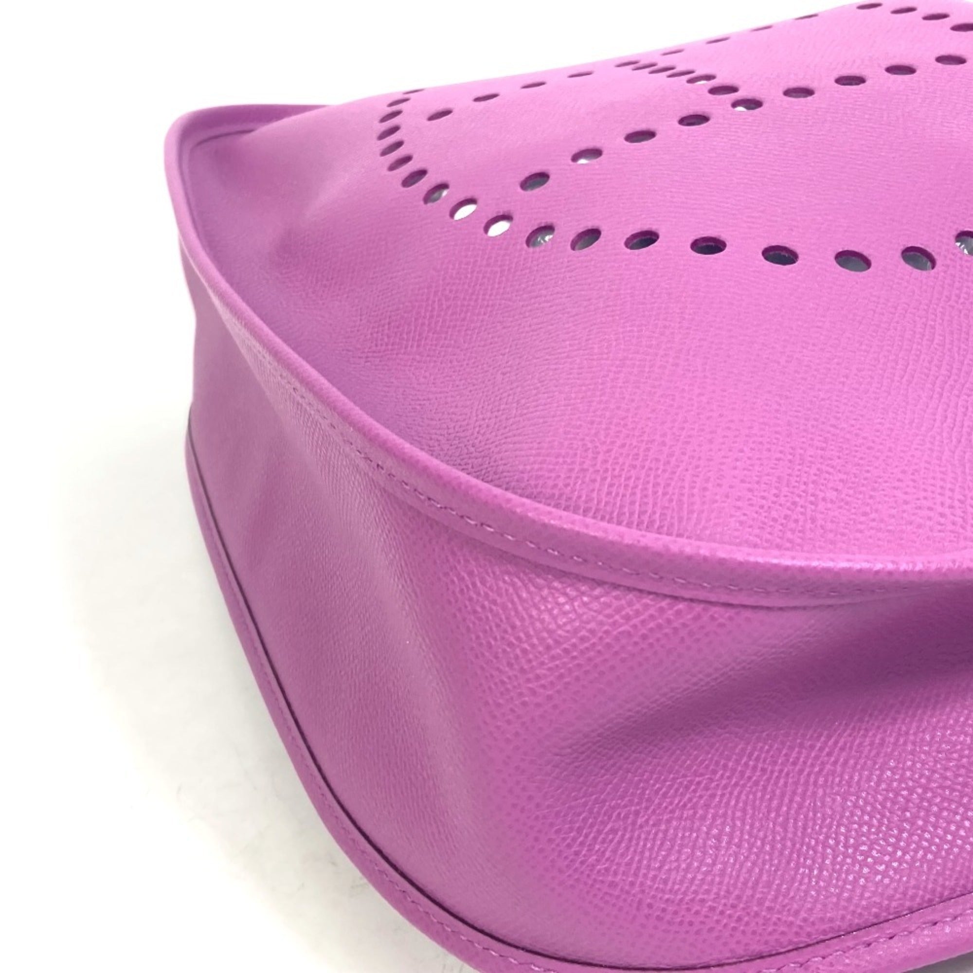 Hermes Cyclamen Purple Epsom Leather Shoulder Bag (Pre-Owned)