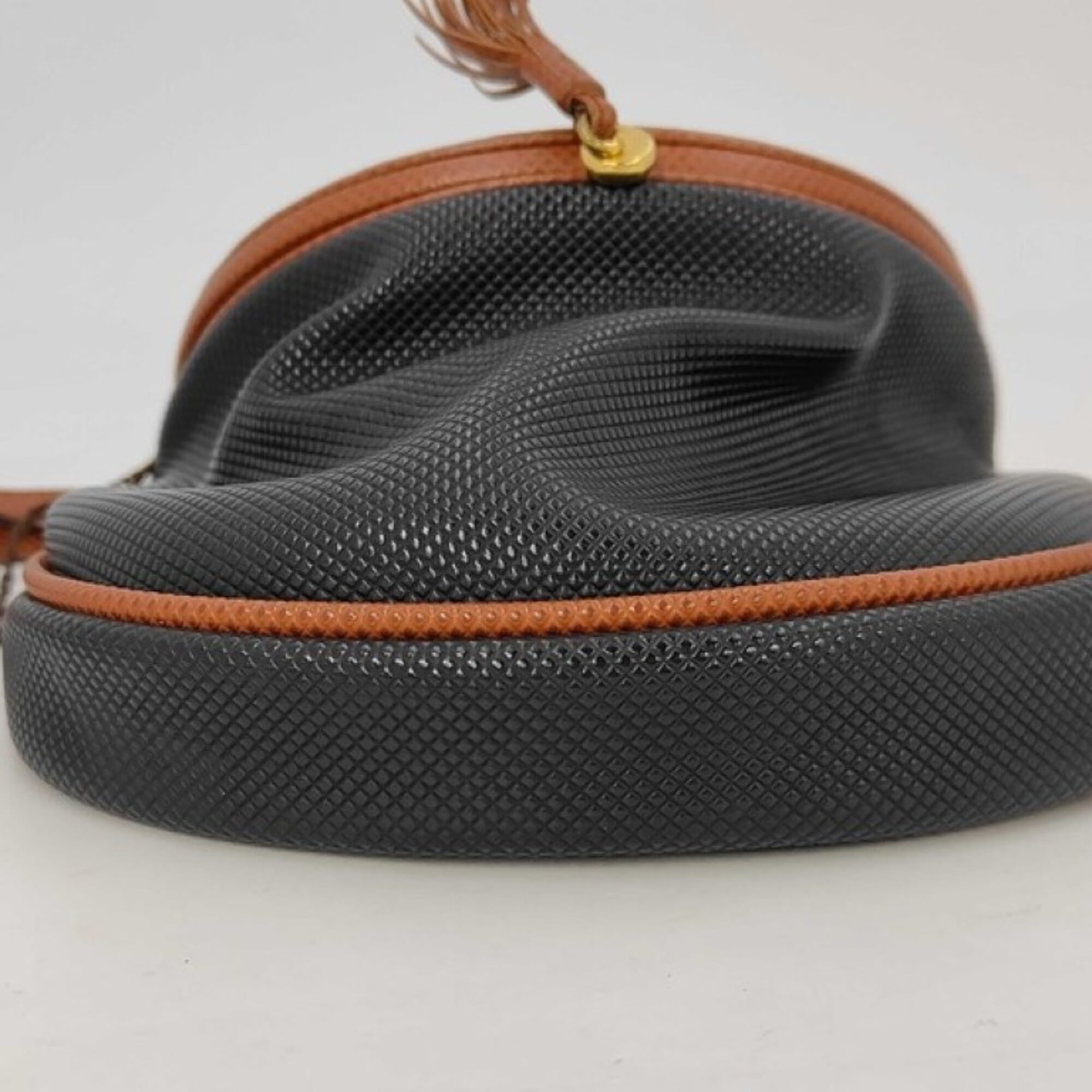 Bottega Veneta Black Brown Pvc Shoulder Bag (Pre-Owned)