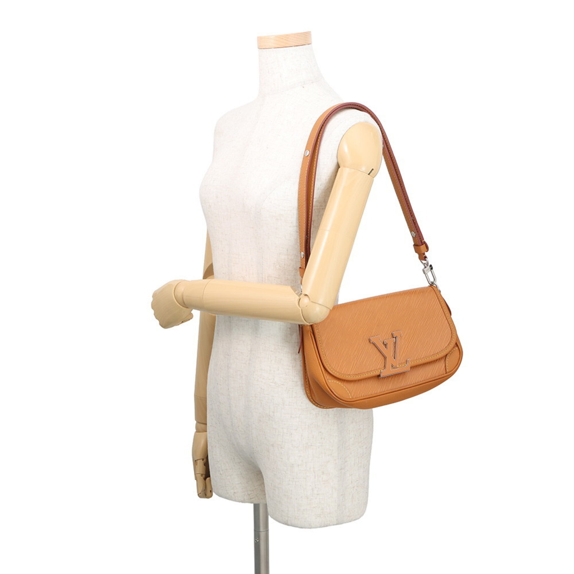 Louis Vuitton Beige Epi Leather Handbag Shoulder Bag (Pre-Owned)