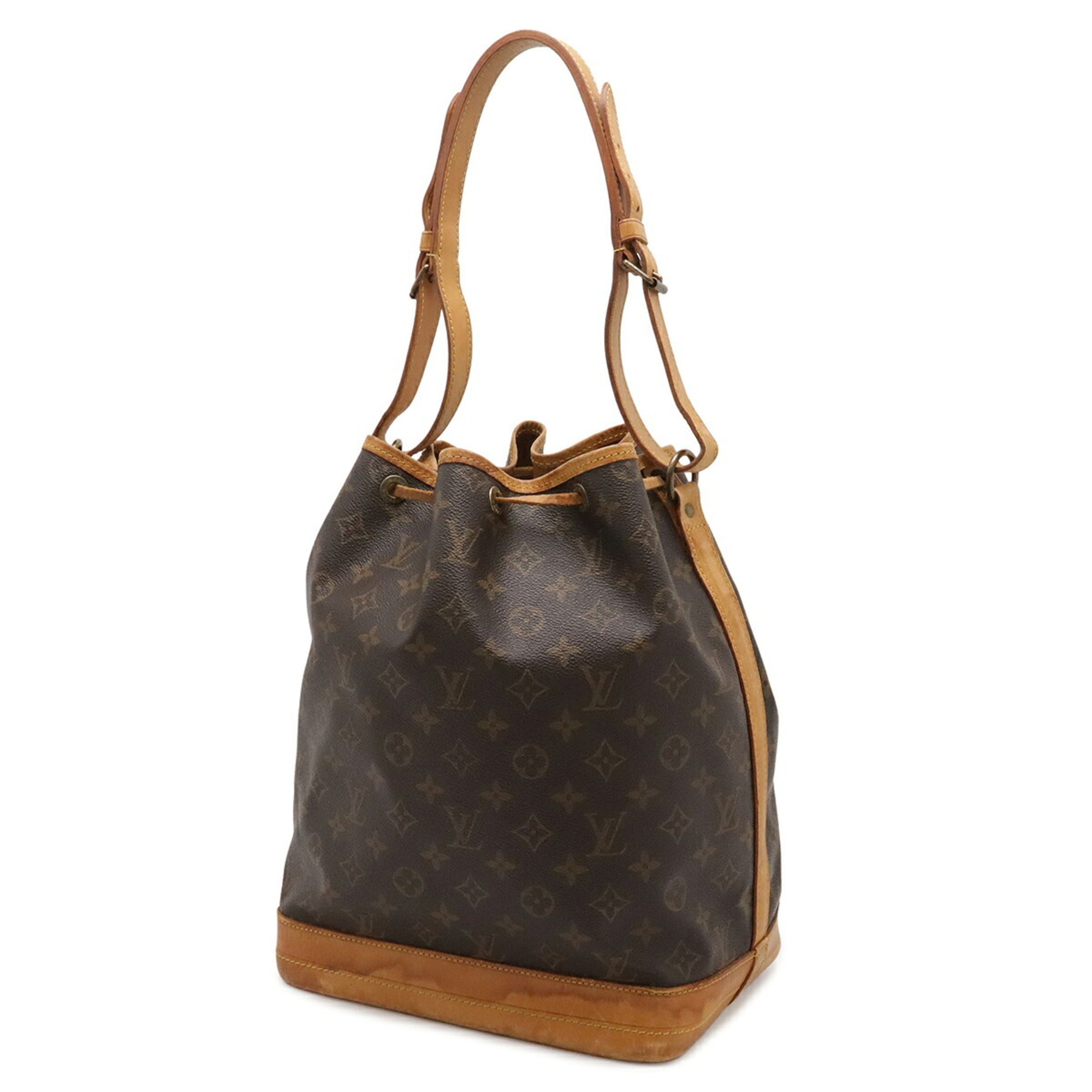 Louis Vuitton Brown Monogram Canvas Pvc Coated Canvas Shoulder Bag (Pre-Owned)