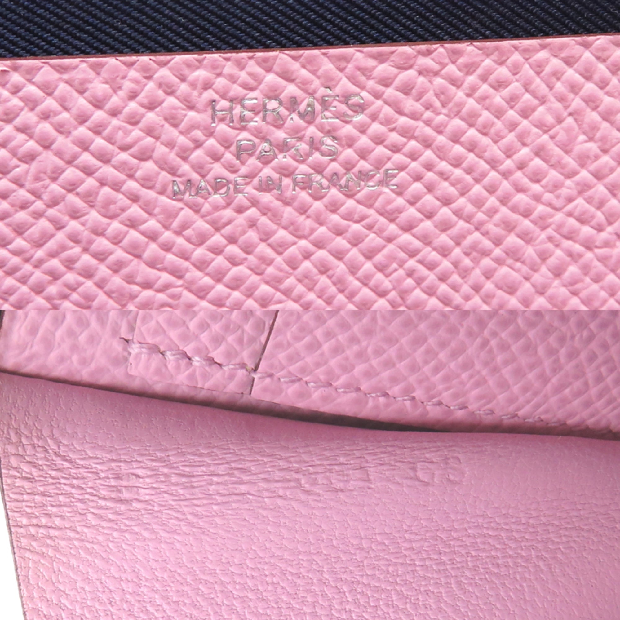 Hermes Lime Pink Yellow Swift Leather Epsom Leather Shoulder Bag (Pre-Owned)