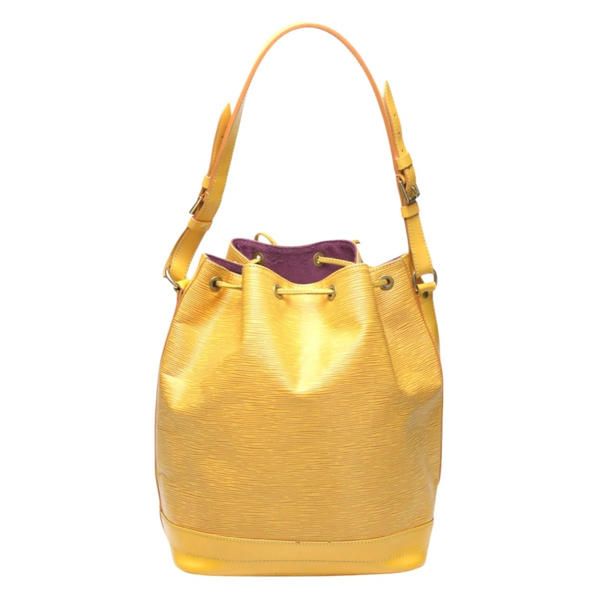 Louis Vuitton Yellow Epi Leather Shoulder Bag (Pre-Owned)