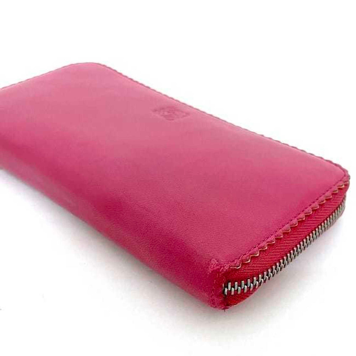 Loewe Pink Nappa Leather Long Wallet (Bi-Fold) (Pre-Owned)