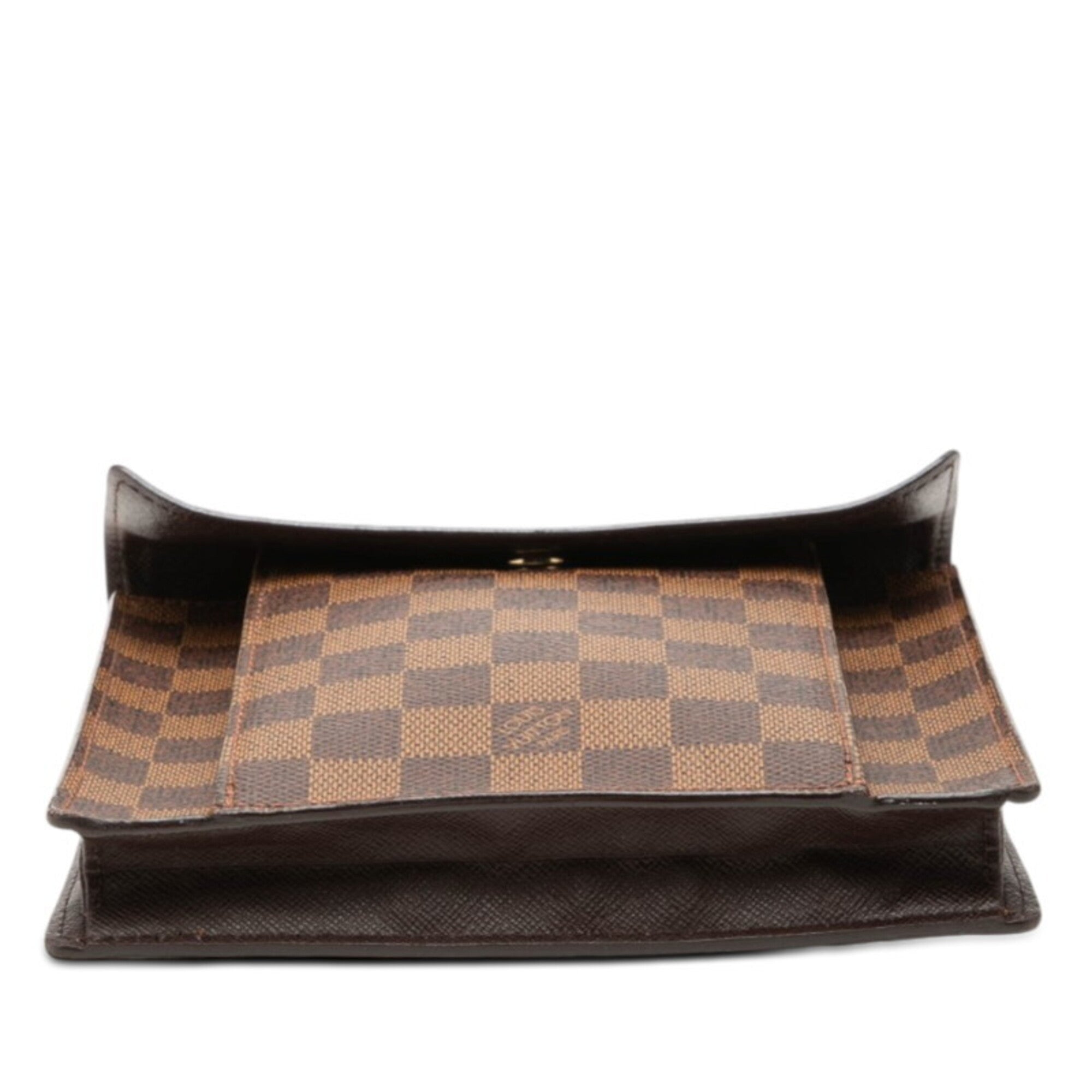 Louis Vuitton Brown Pvc Leather Shoulder Bag (Pre-Owned)