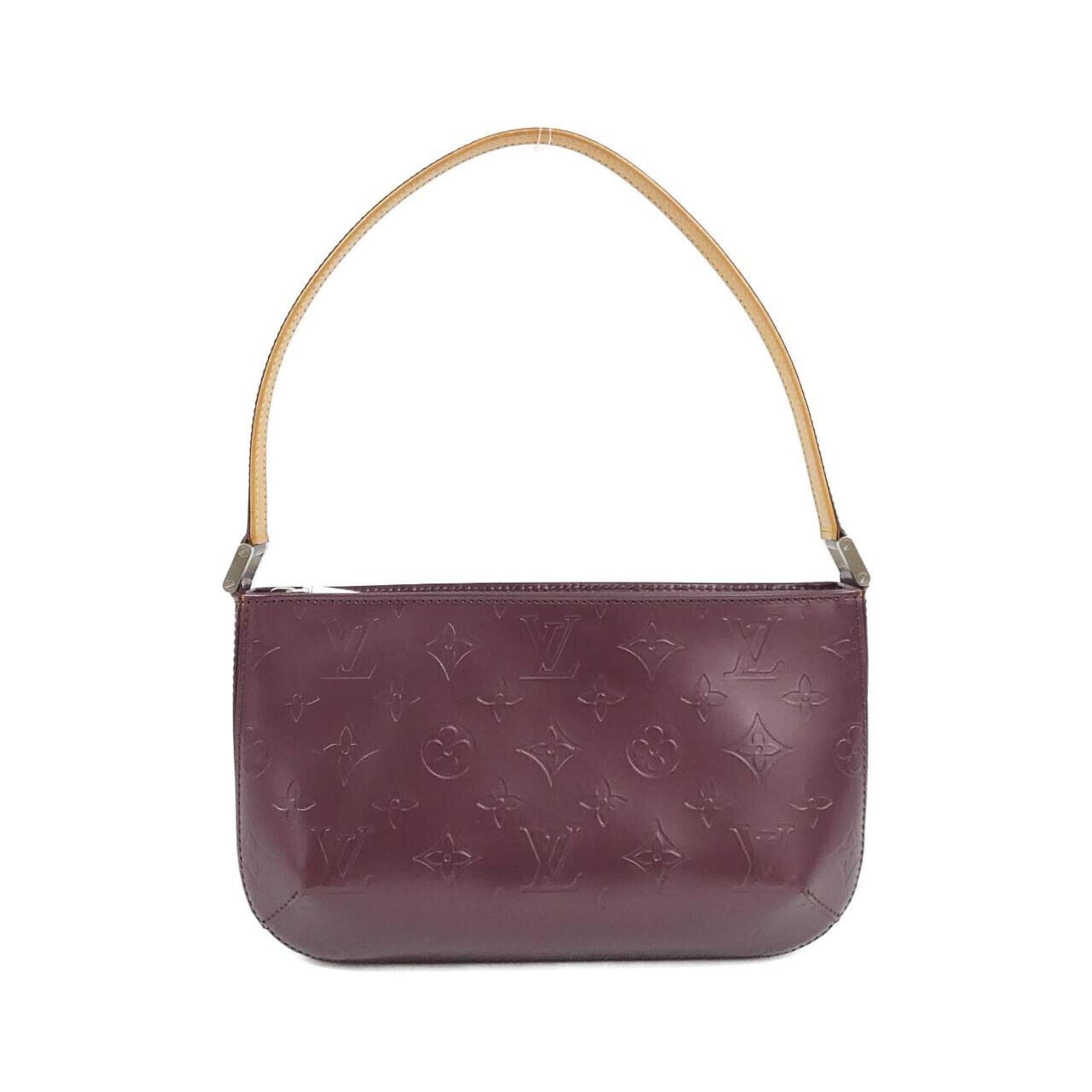 Louis Vuitton Monogram Mat Matte Silver Shoulder Bag (Pre-Owned)