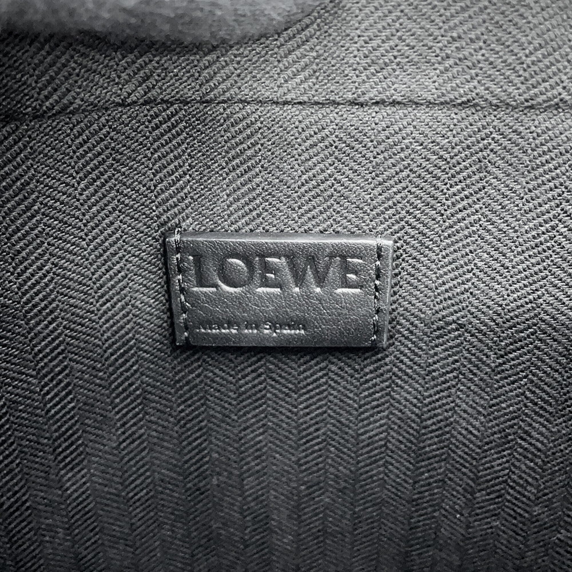Loewe Black Leather Handbag Sling Bag (Pre-Owned)