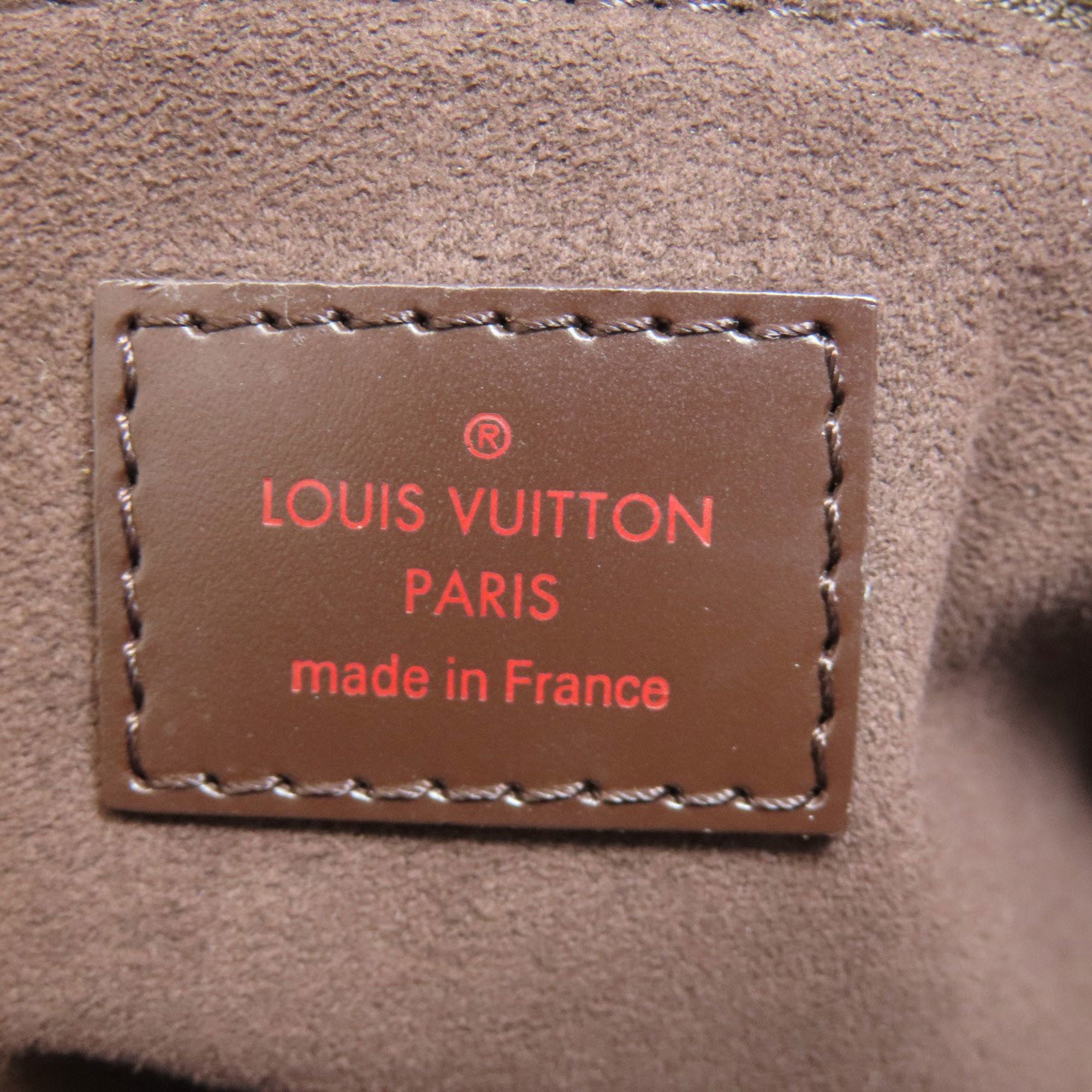 Louis Vuitton Ebene Damier Canvas Tote Bag (Pre-Owned)