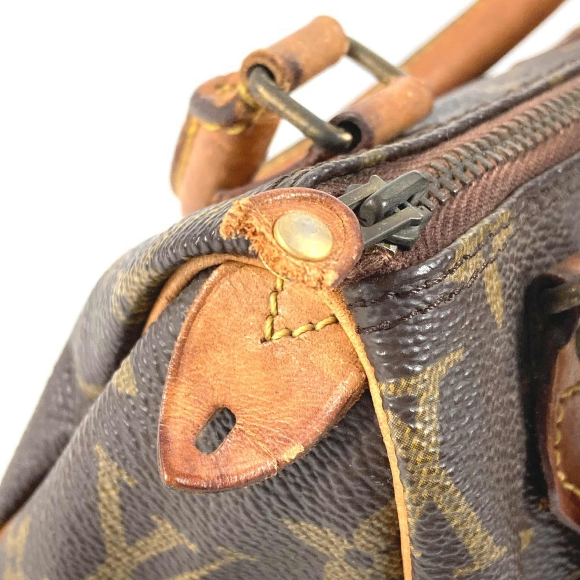 Louis Vuitton Brown Galle Monogram Canvas Handbag Pouch (Pre-Owned)