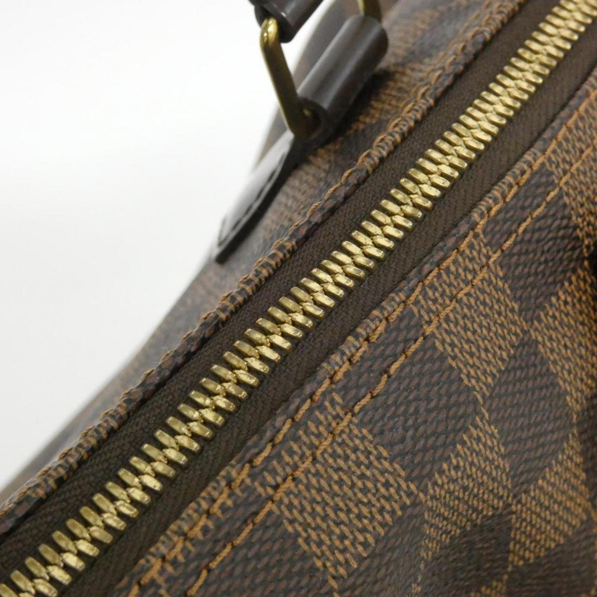 Louis Vuitton Ebene Coated Canvas Boston Bag (Pre-Owned)