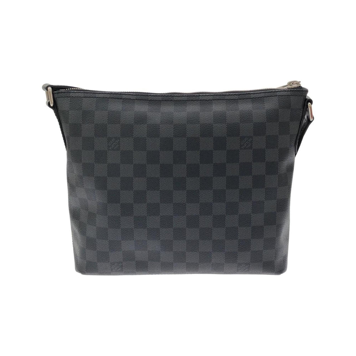 Louis Vuitton Dark Gray Graphite Coated Canvas Shoulder Bag (Pre-Owned)