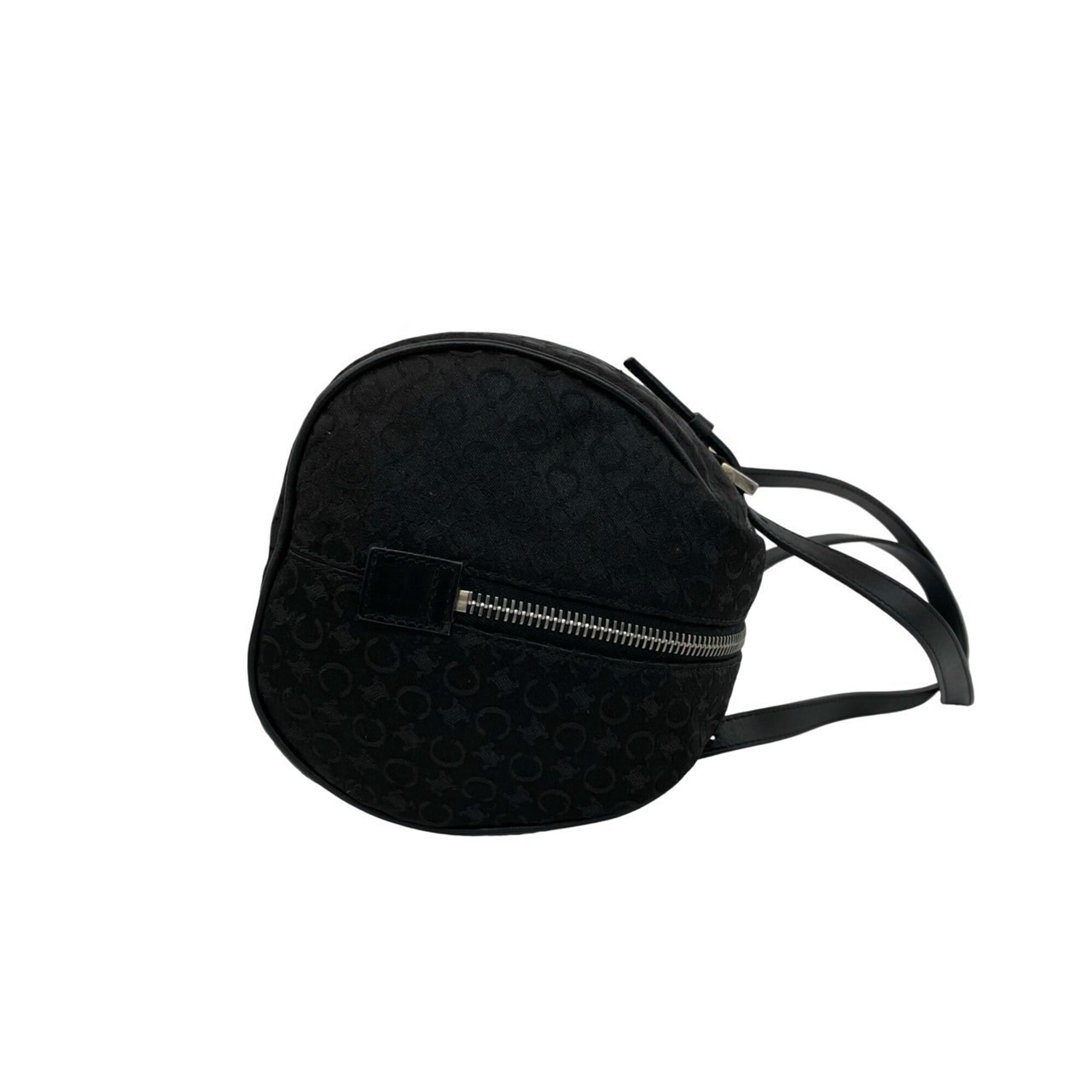 Celine Black Canvas Leather Handbag (Pre-Owned)