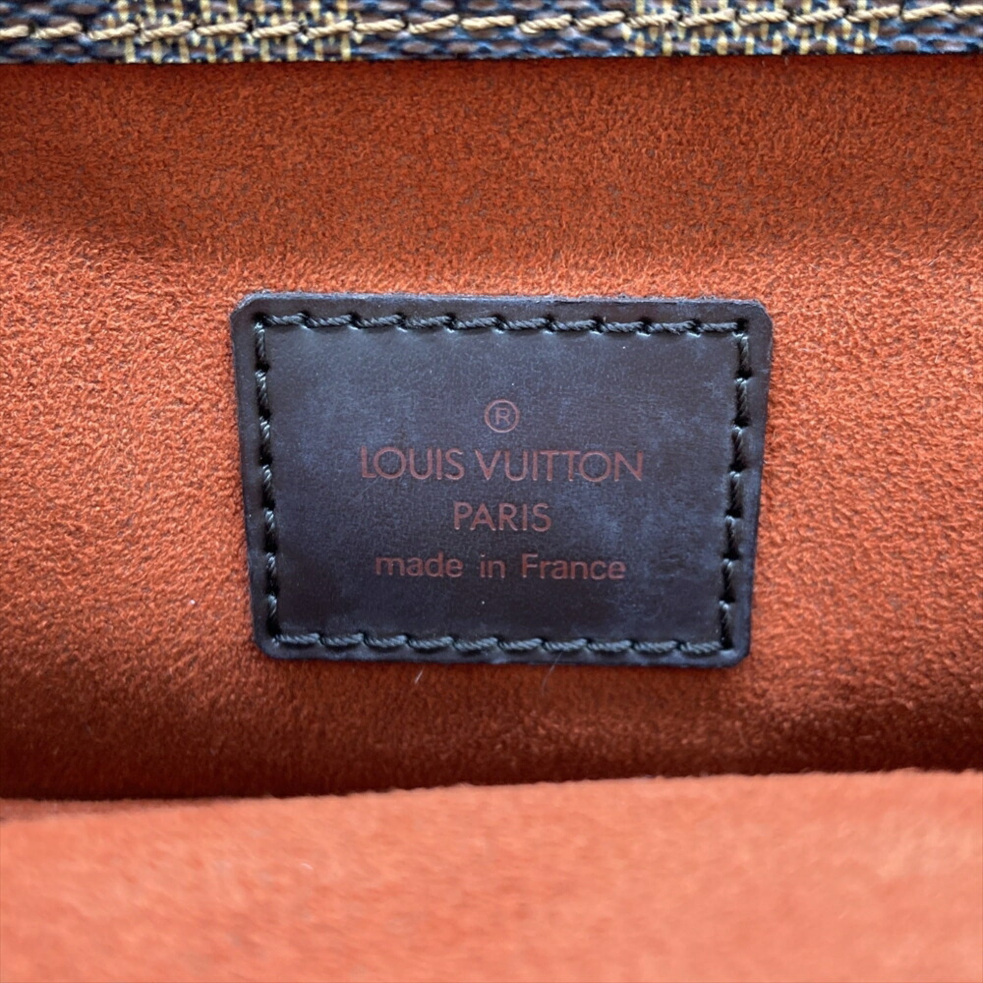 Louis Vuitton Brown Damier Canvas Tote Bag (Pre-Owned)