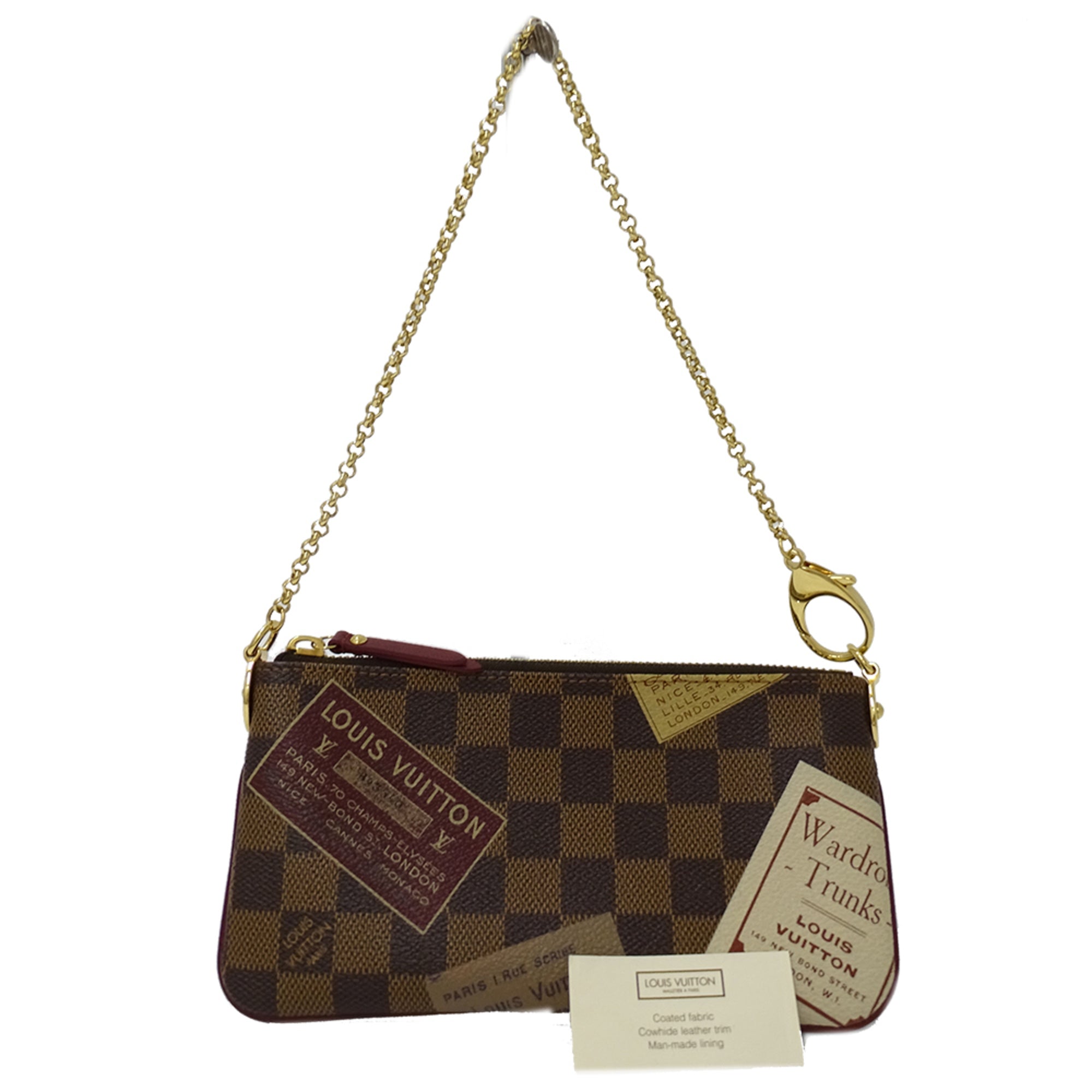 Louis Vuitton Brown Damier Canvas Damier Canvas Handbag Pouch (Pre-Owned)