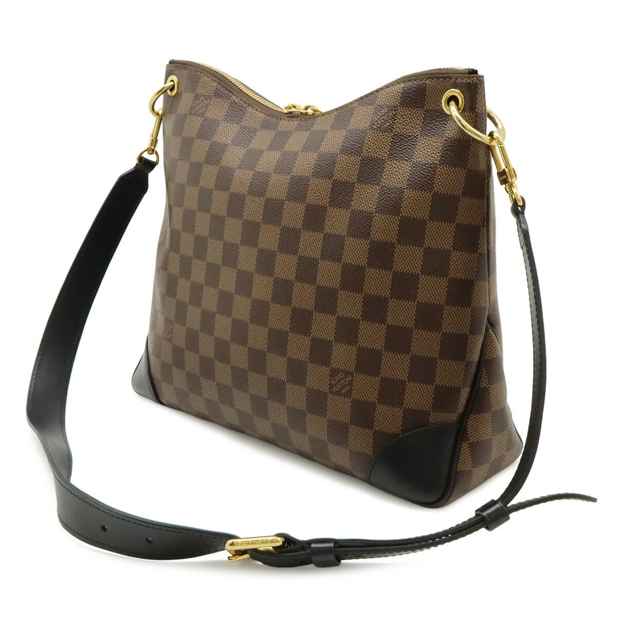 Louis Vuitton Brown Damier Canvas Monogram Monogram Shoulder Bag (Pre-Owned)