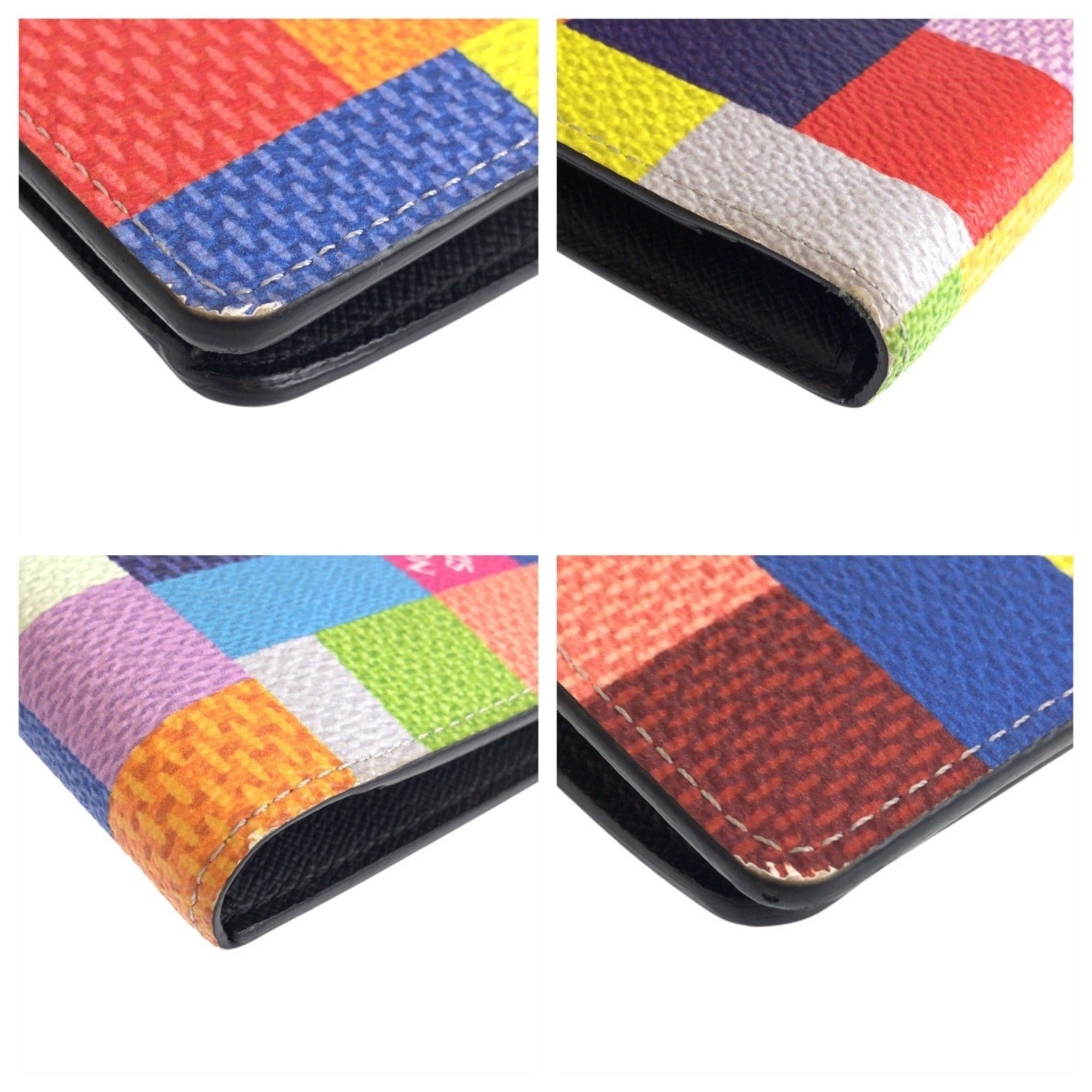 Louis Vuitton Damier Graphite Multi-Color Pvc Long Wallet (Bi-Fold) (Pre-Owned)