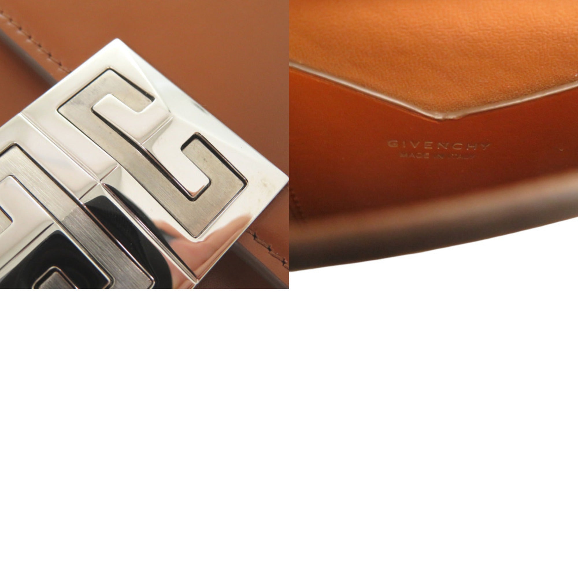 Givenchy Brown Leather Shoulder Bag (Pre-Owned)