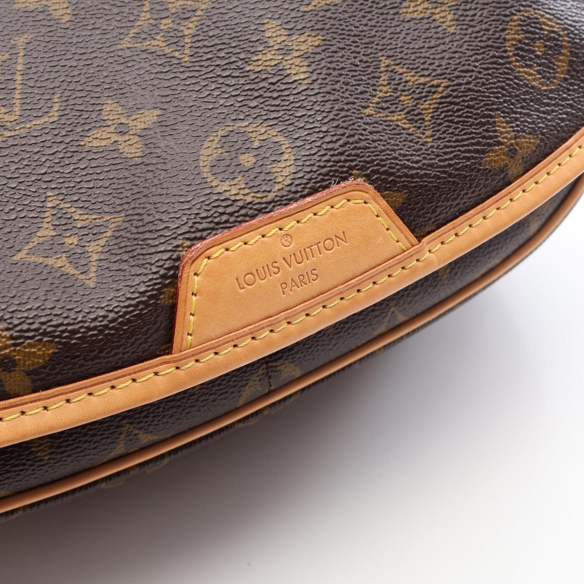 Louis Vuitton Brown Pvc Leather Handbag Shoulder Bag (Pre-Owned)