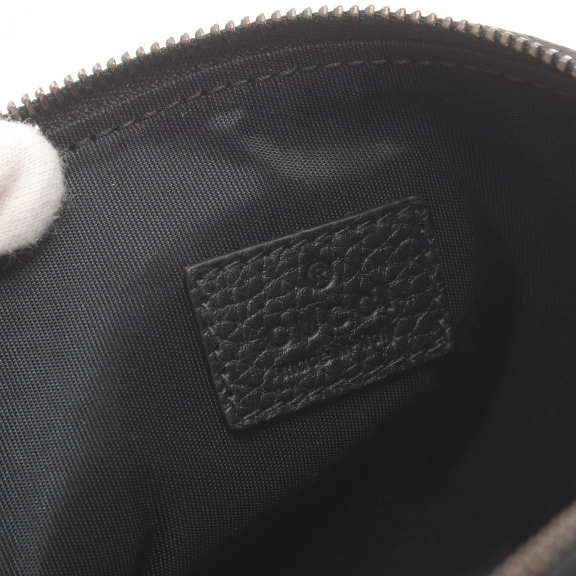 Gucci Black Leather Pouch (Pre-Owned)