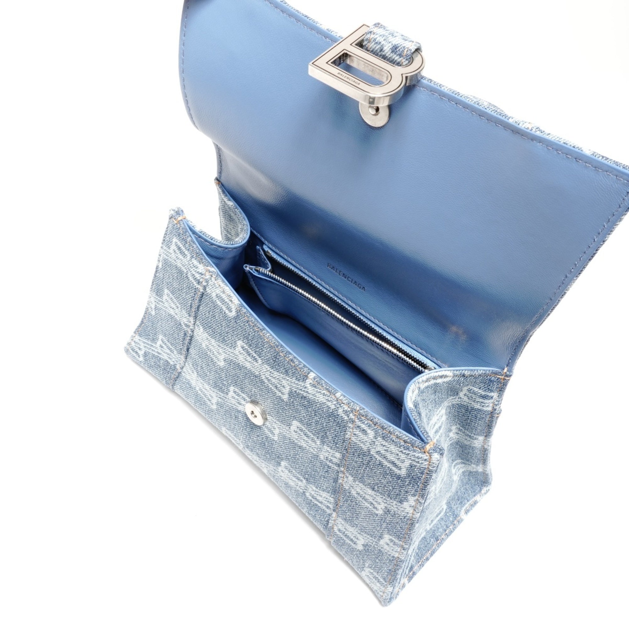 Balenciaga Navy Denim Handbag (Pre-Owned)