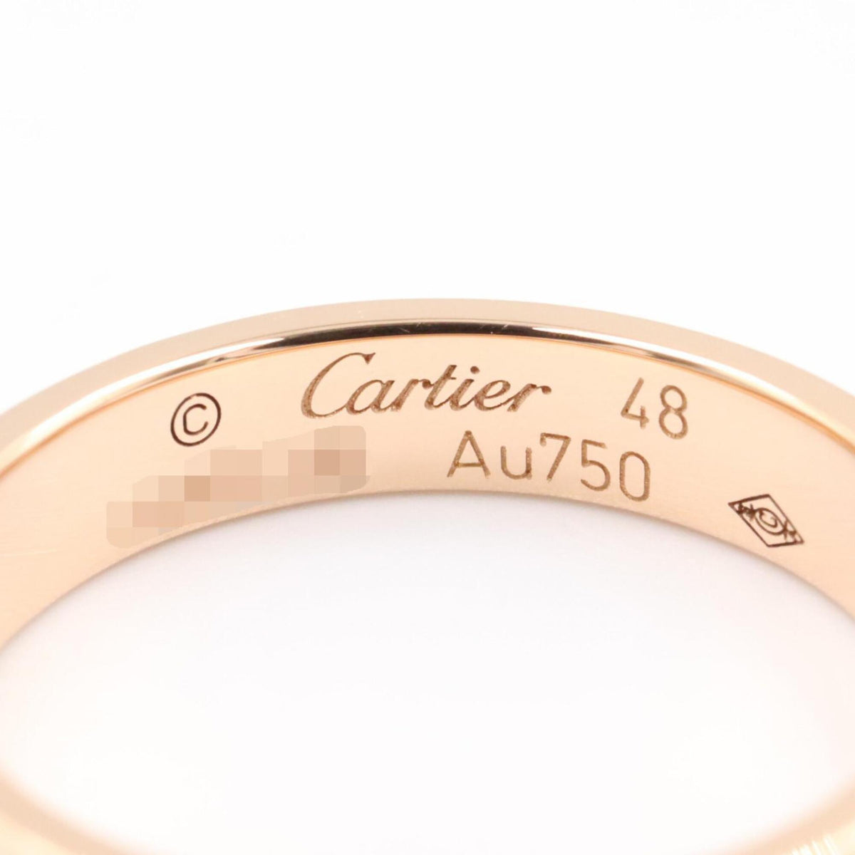 Cartier Gold Pink Gold (18K) Band Ring (Pre-Owned)