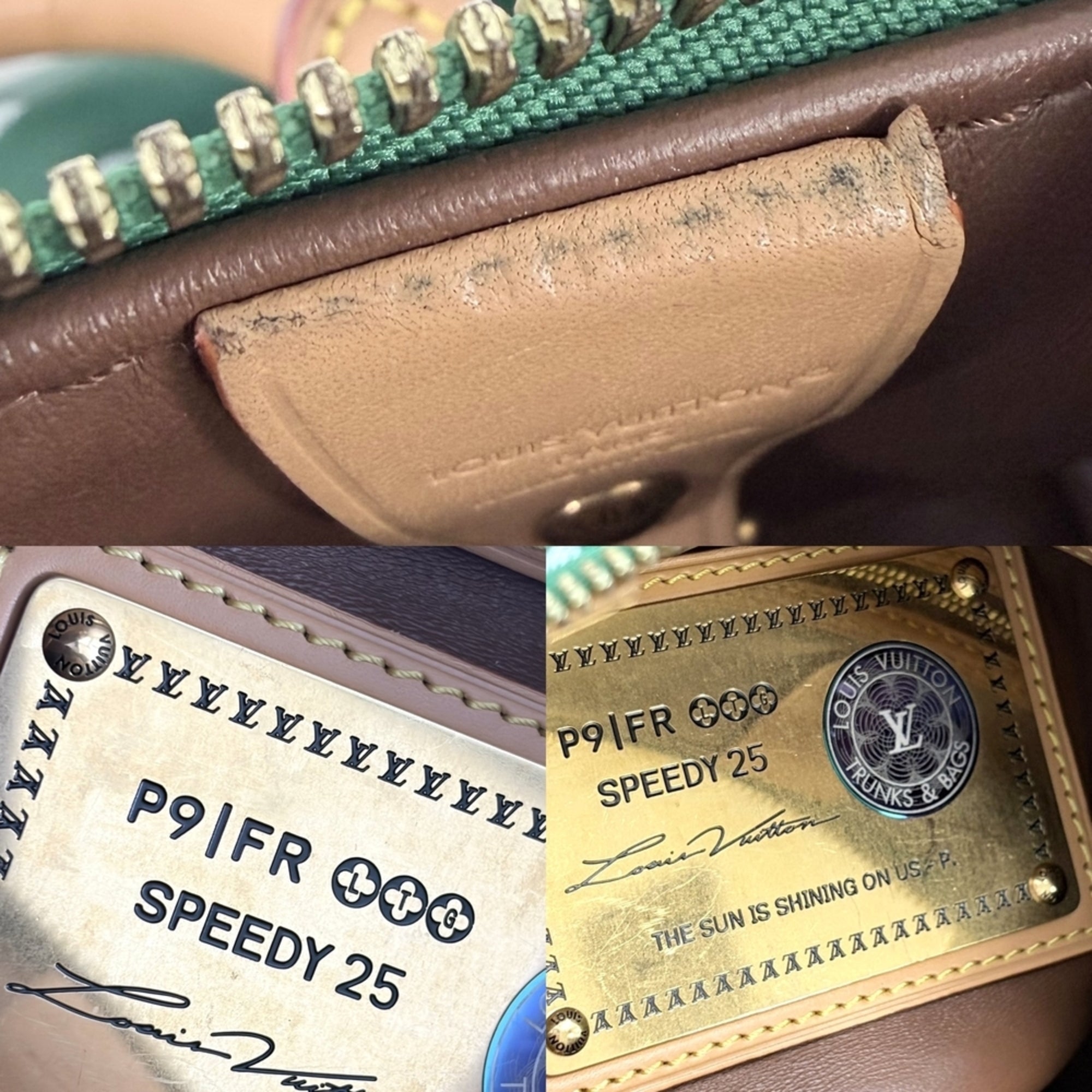 Louis Vuitton Monogram Vert Monogram Handbag Shoulder Bag (Pre-Owned)