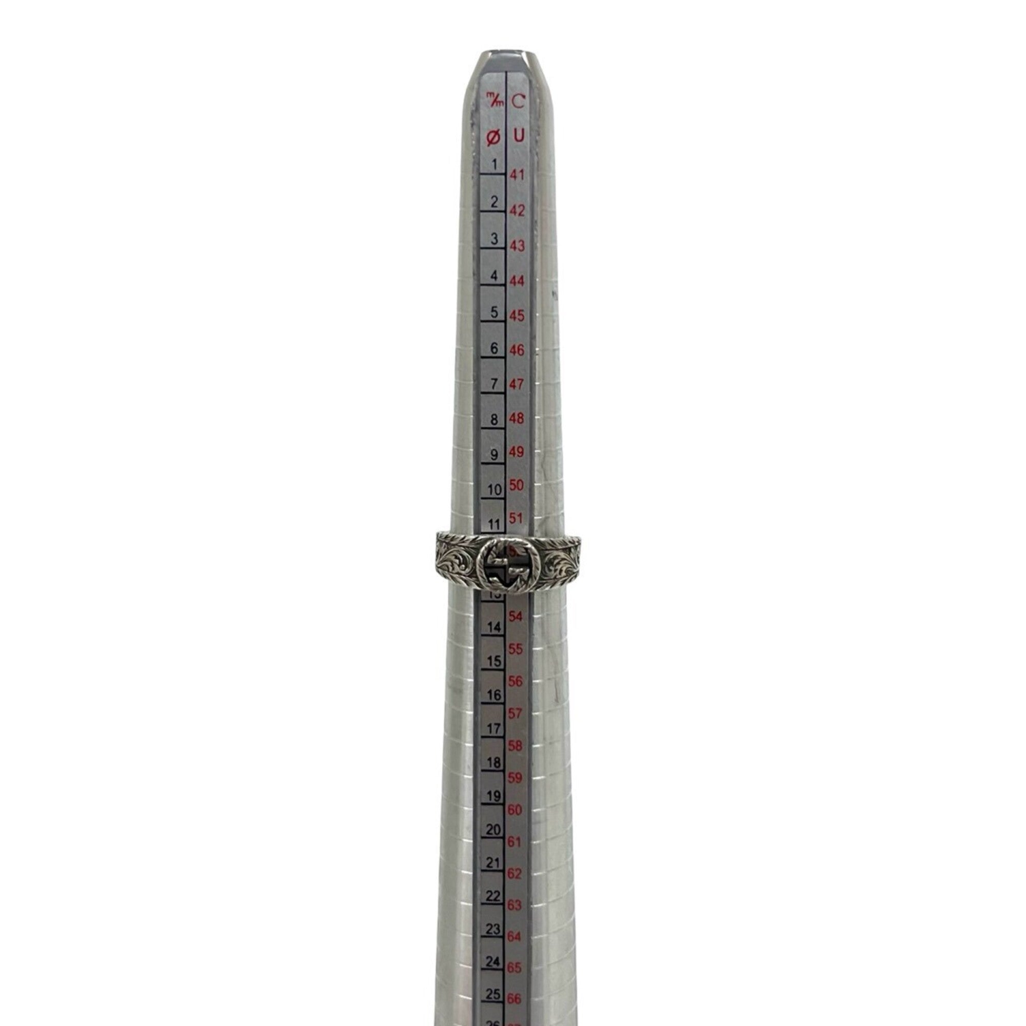 Gucci Silver Silver 925 Band Ring (Pre-Owned)