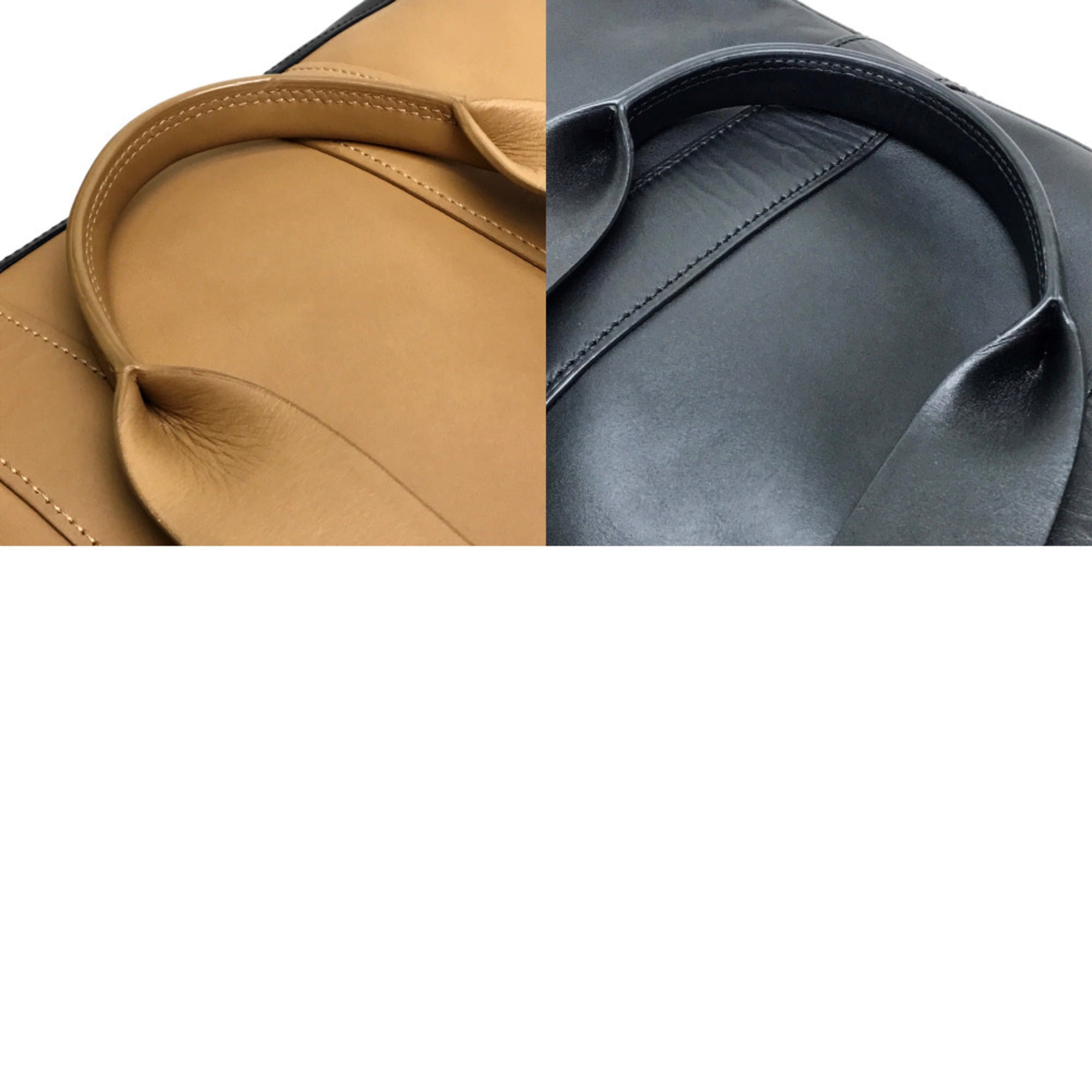 3.1 Phillip Lim Beige Black Leather Handbag Tote Bag (Pre-Owned)