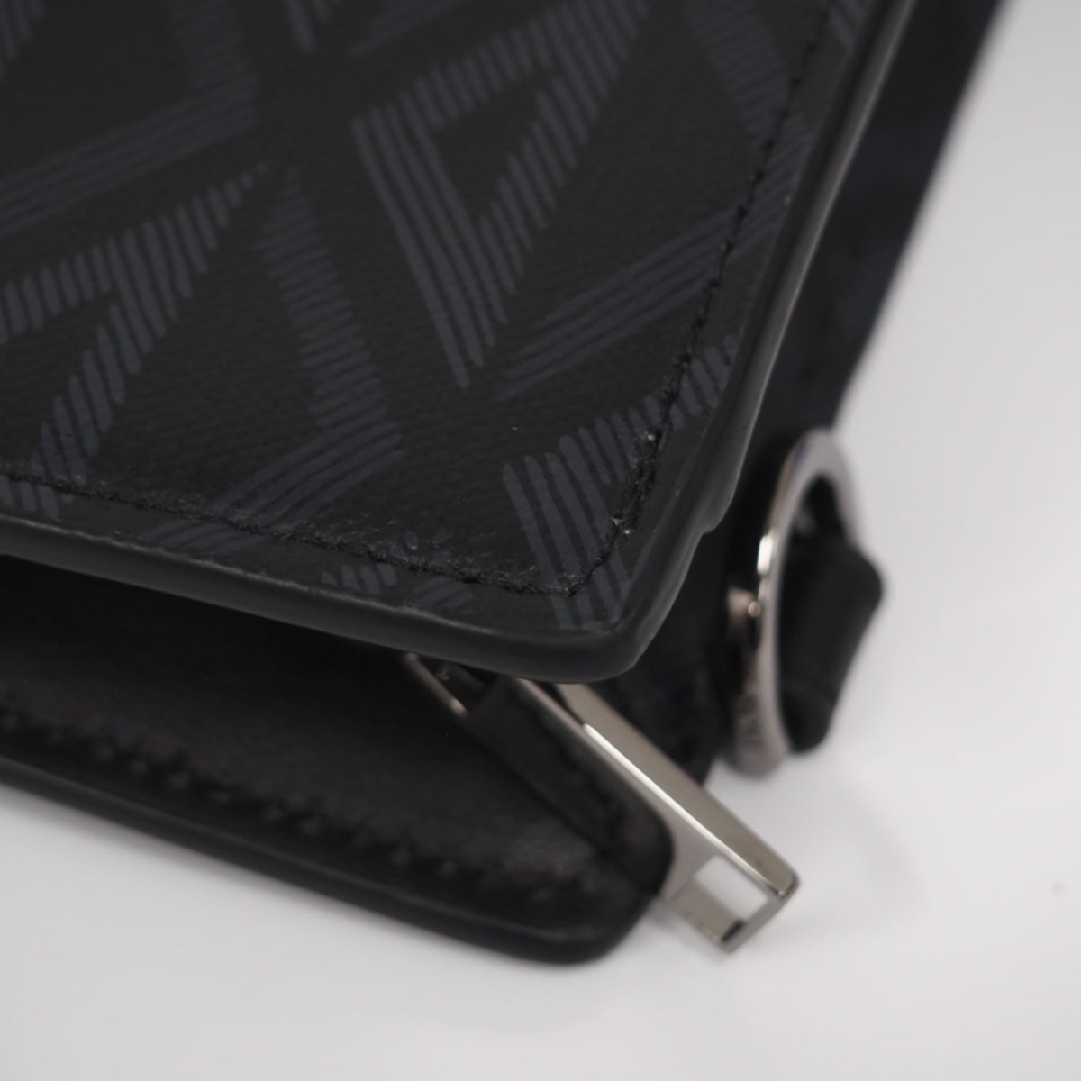 Christian Dior Black Navy Pvc Clutch Bag (Pre-Owned)