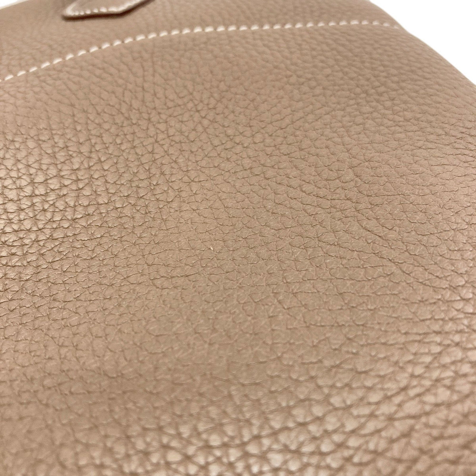Hermes Bolide Etoupe Gray Handbag (Pre-Owned)