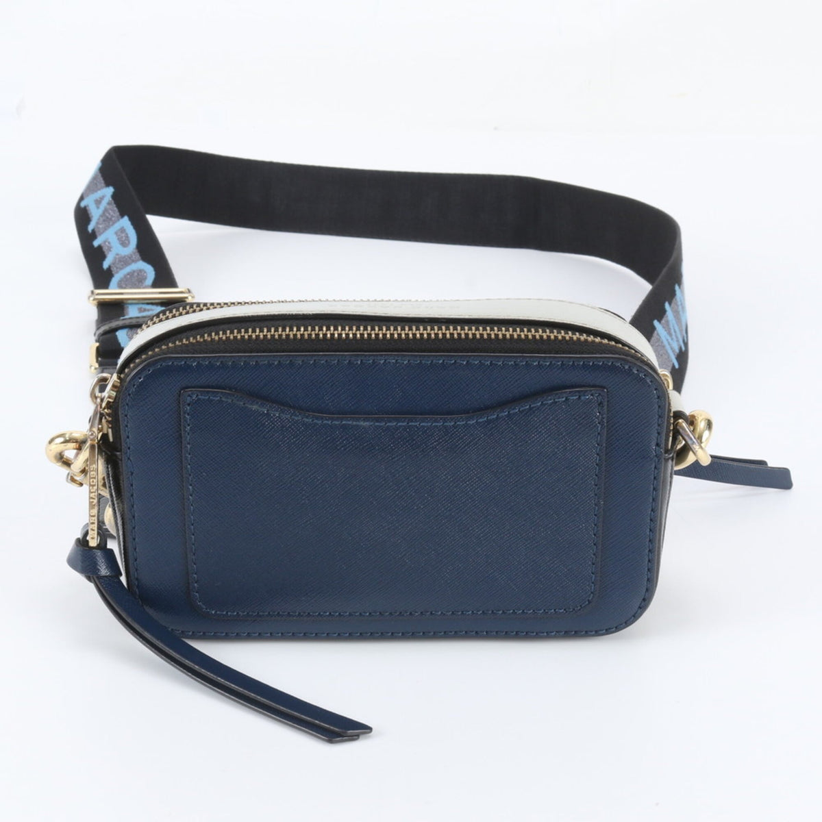 Marc Jacobs Blue Leather Crossbody Bag Shoulder Bag (Pre-Owned)