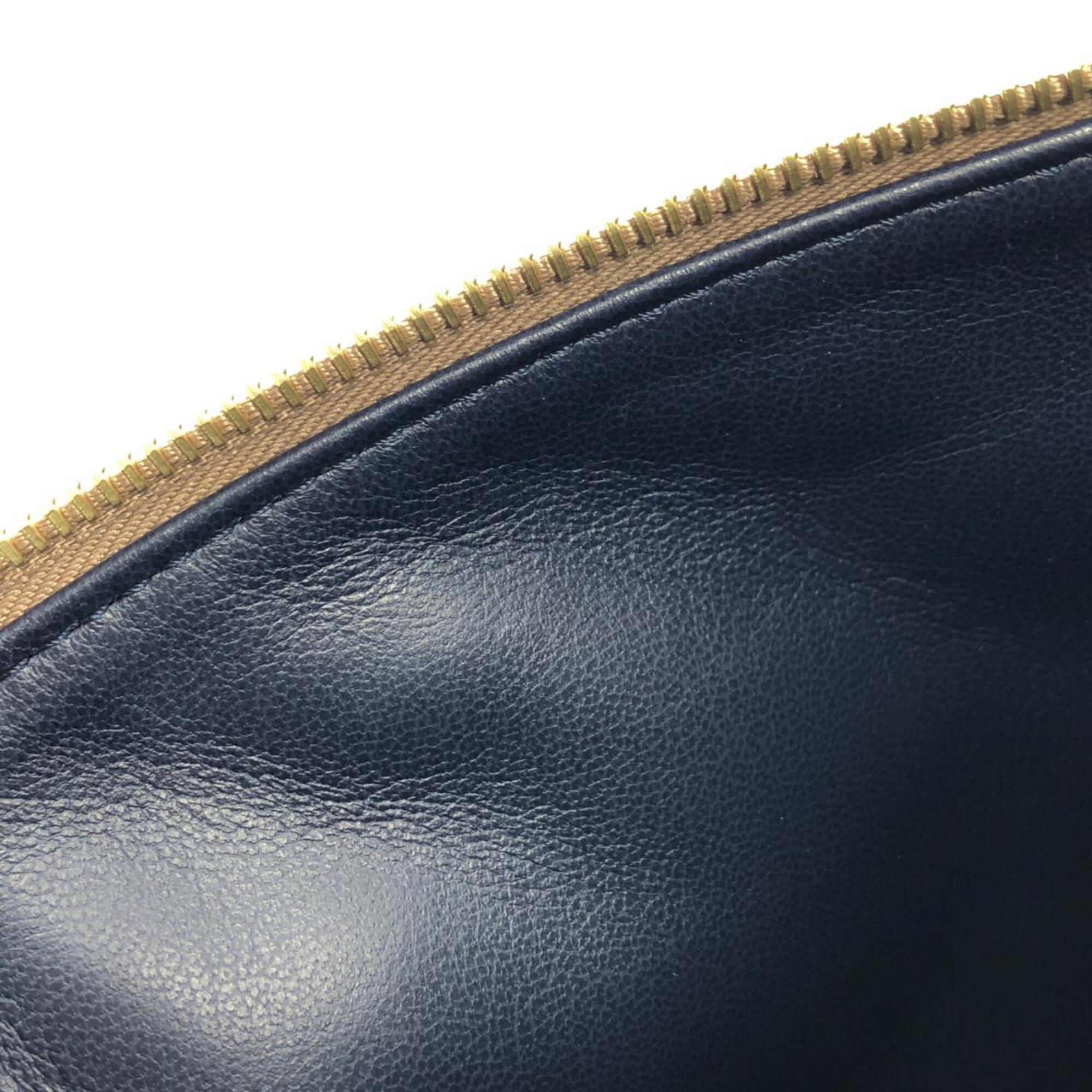 Louis Vuitton Taupe Leather Shoulder Bag (Pre-Owned)