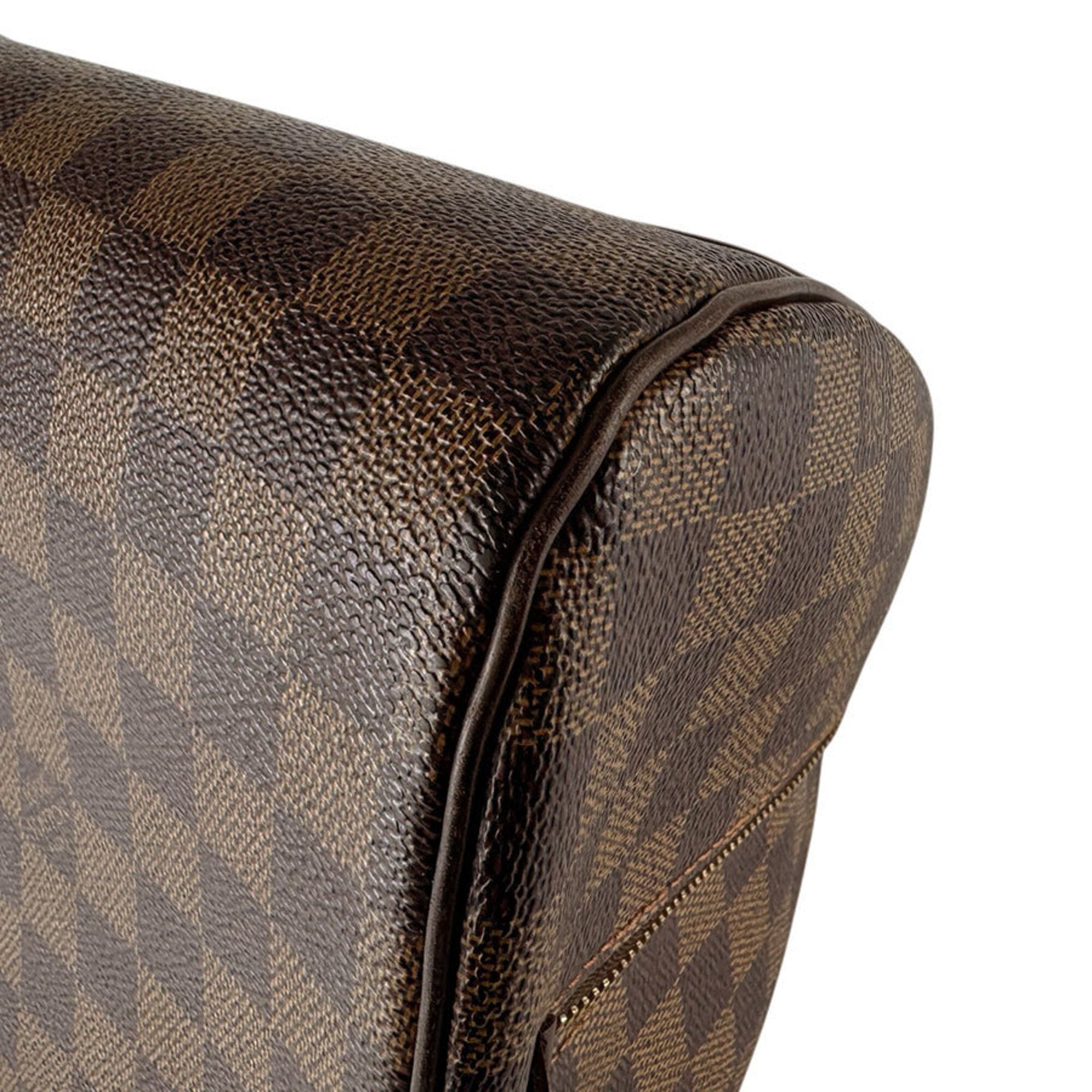 Louis Vuitton Damier Canvas Ebene Damier Canvas Handbag (Pre-Owned)