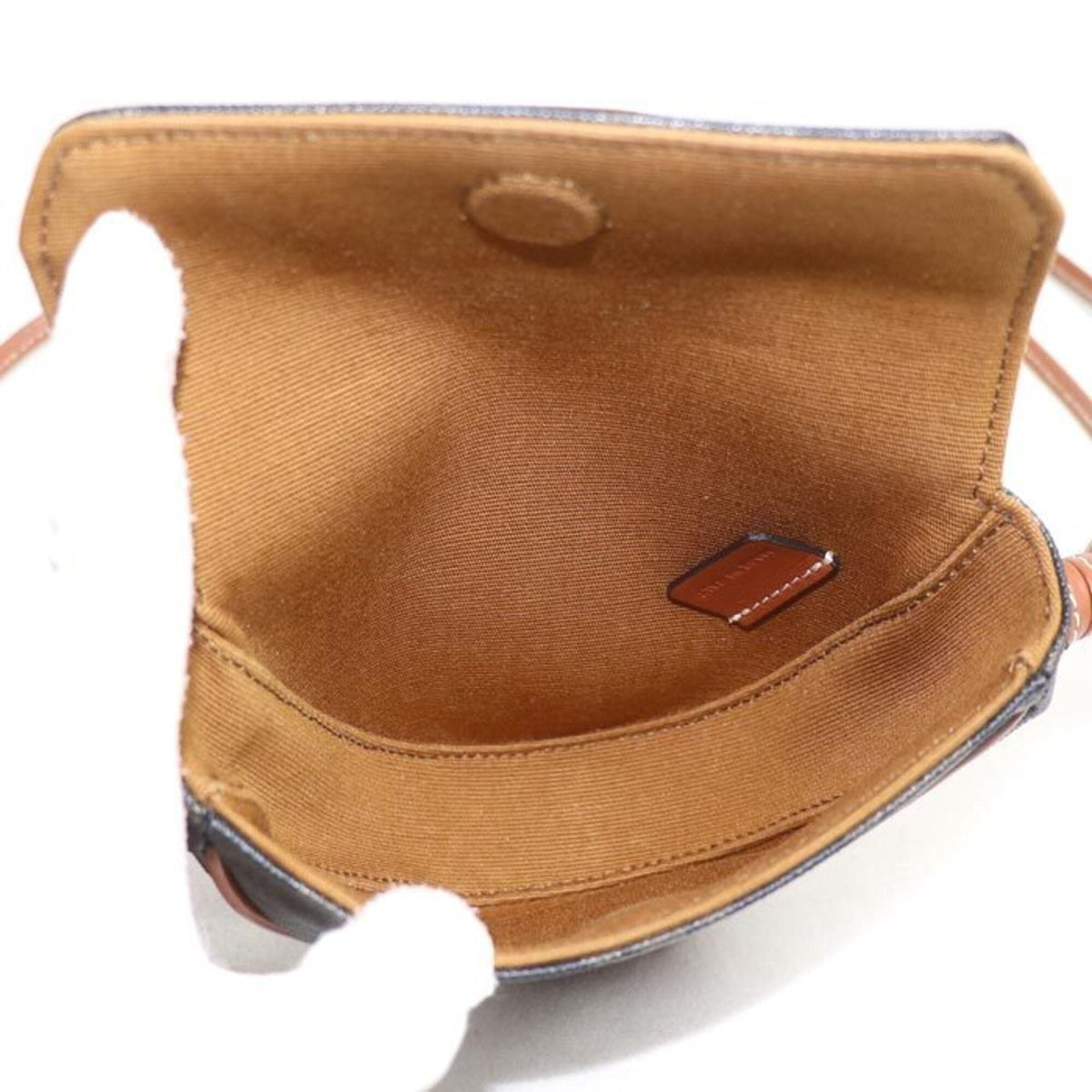 Celine Brown Pvc Leather Shoulder Bag (Pre-Owned)
