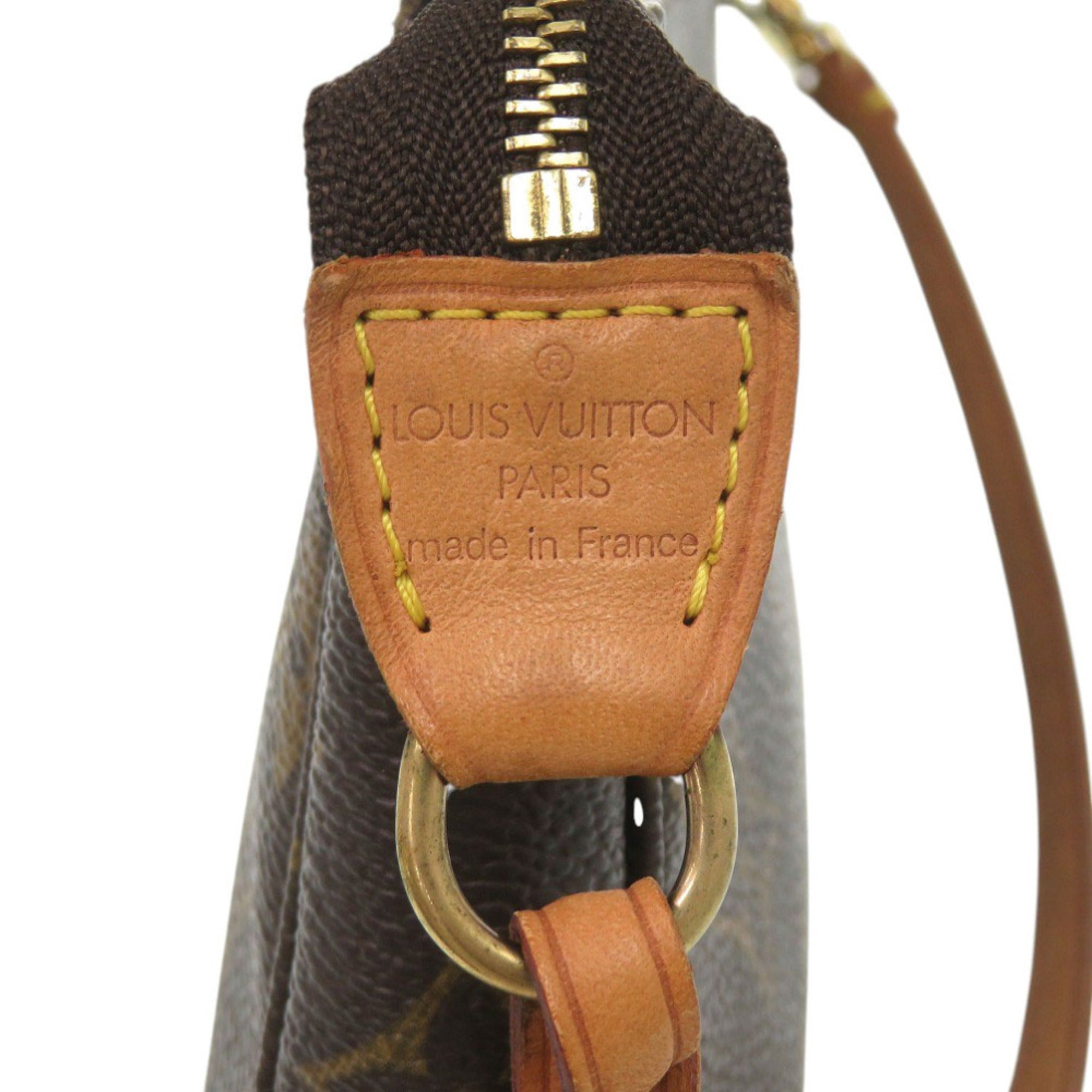 Louis Vuitton Brown Monogram Pochette Pouch (Pre-Owned)