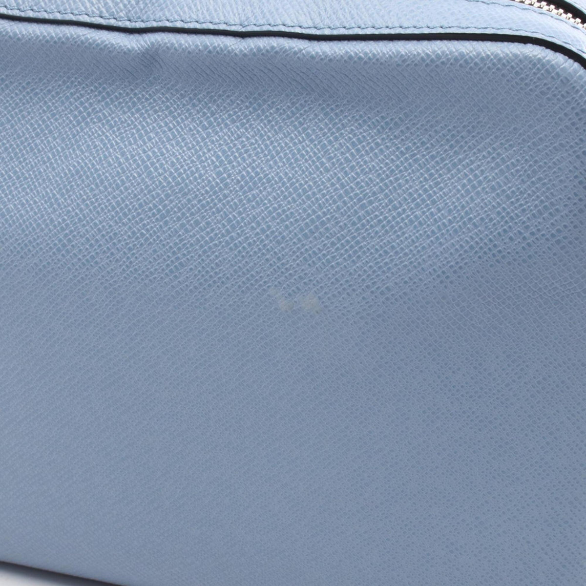 Louis Vuitton Blue Coated Canvas Leather Handbag Shoulder Bag (Pre-Owned)