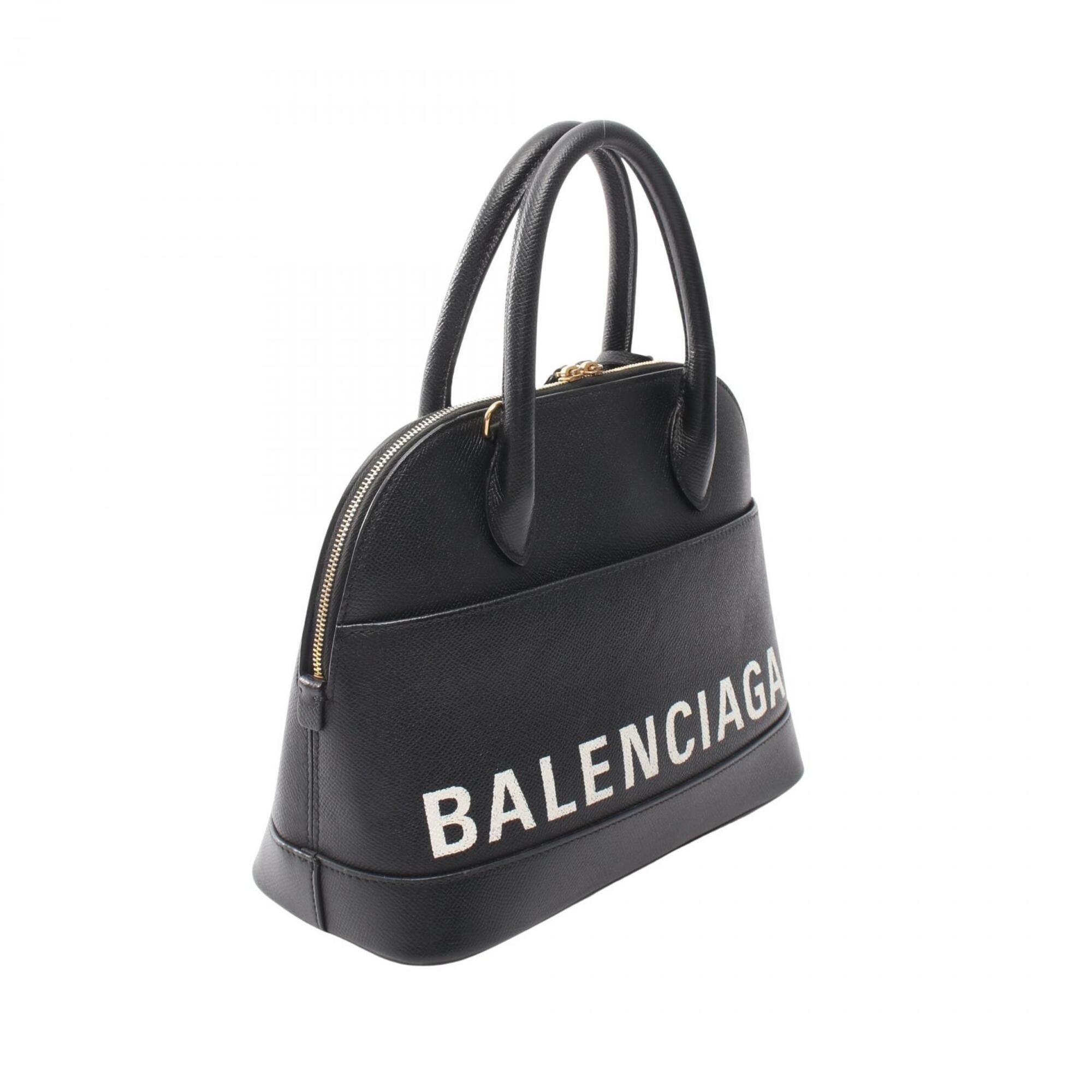 Balenciaga Black Leather Handbag (Pre-Owned)