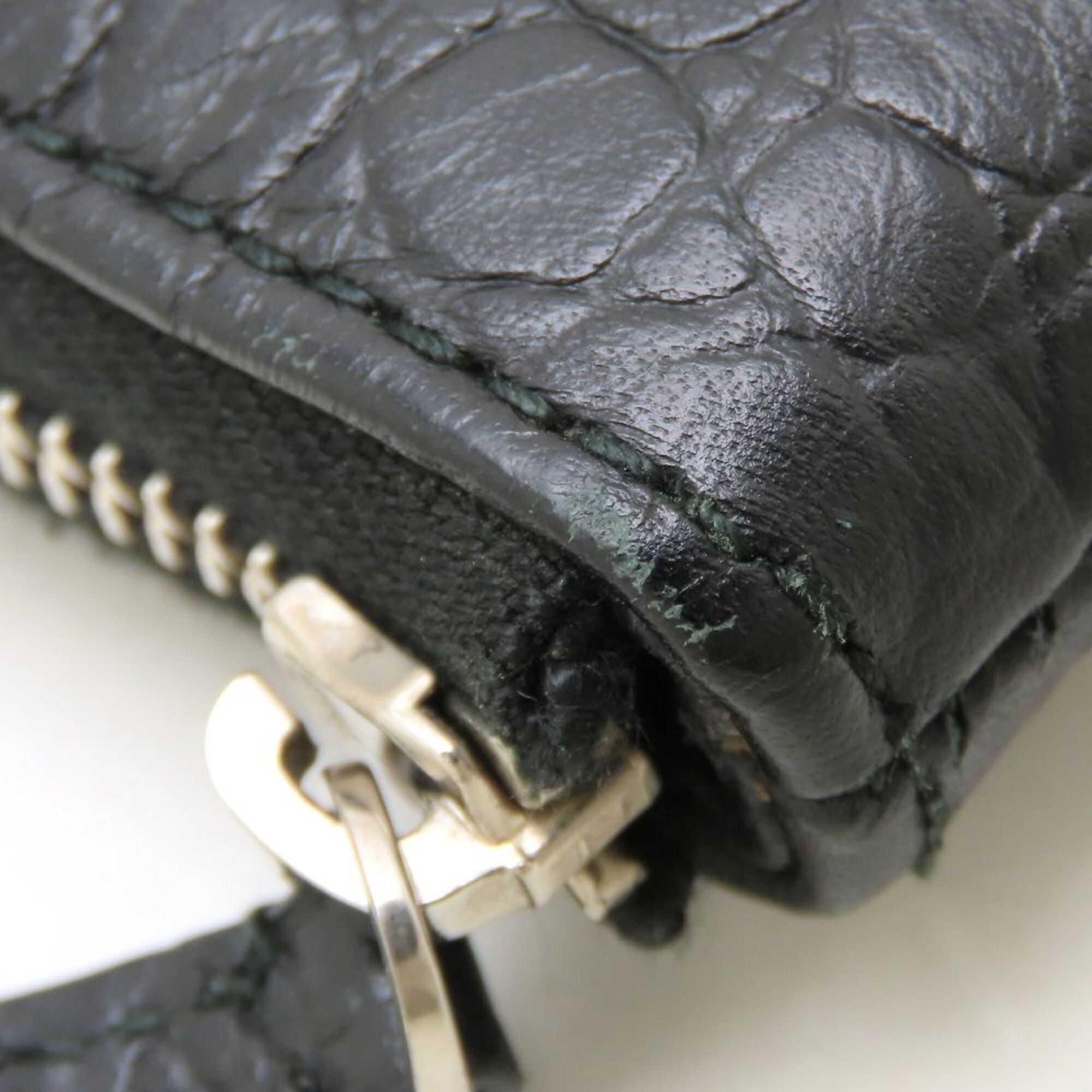 Balenciaga Black Leather Clutch Bag (Pre-Owned)