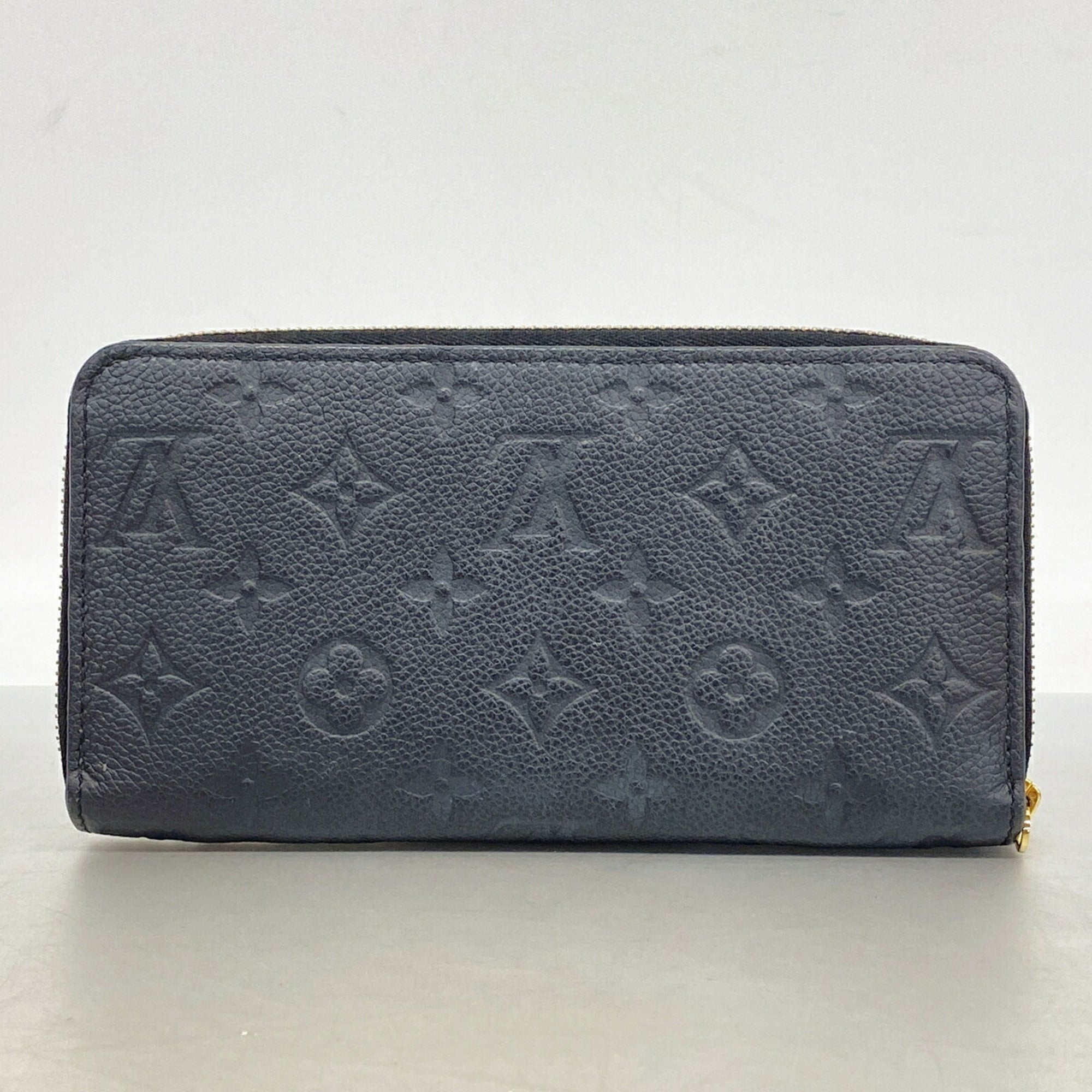 Louis Vuitton Noir Long Wallet (Bi-Fold) (Pre-Owned)